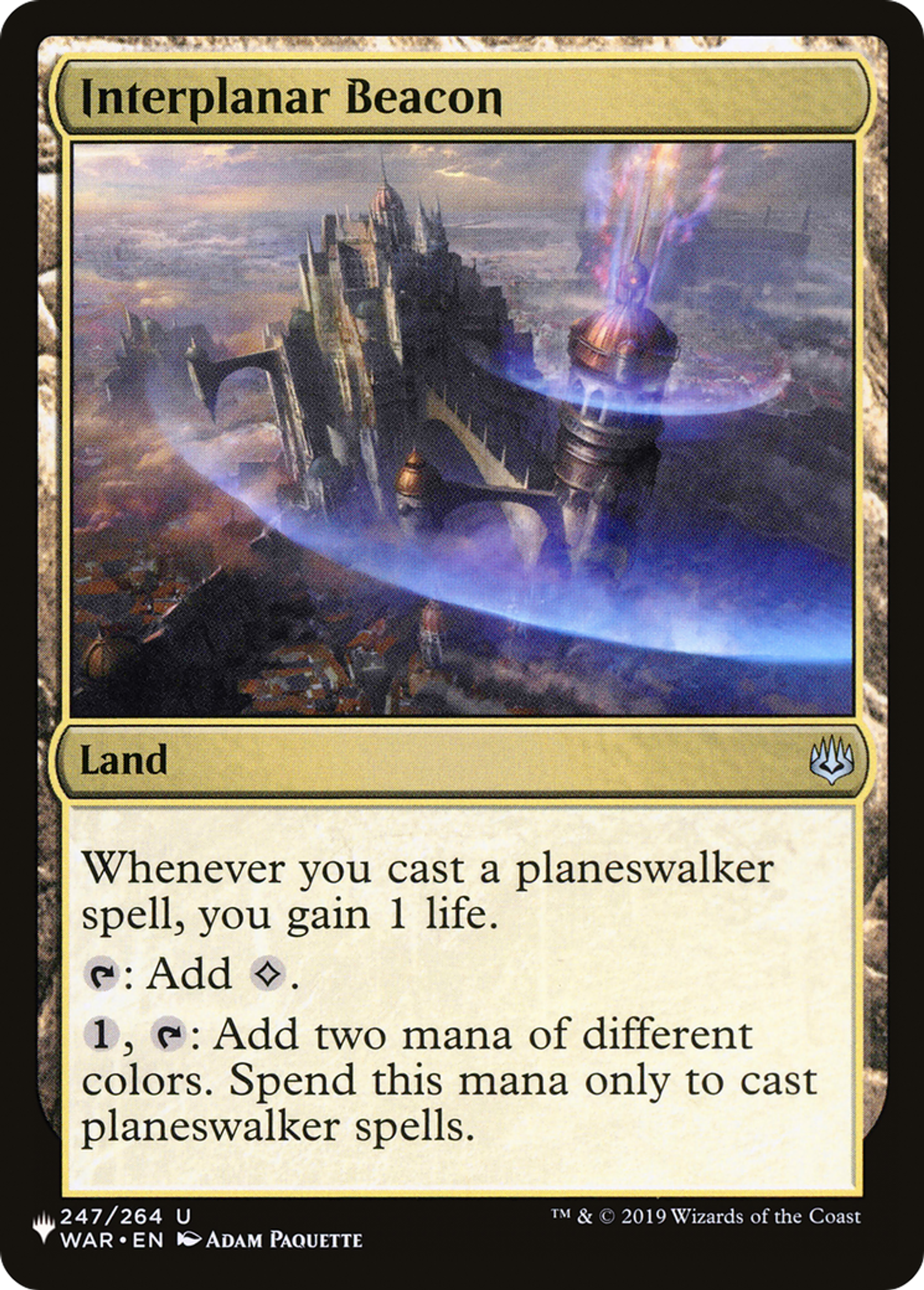 Flambeau interplanaire — The List — Magic: The Gathering