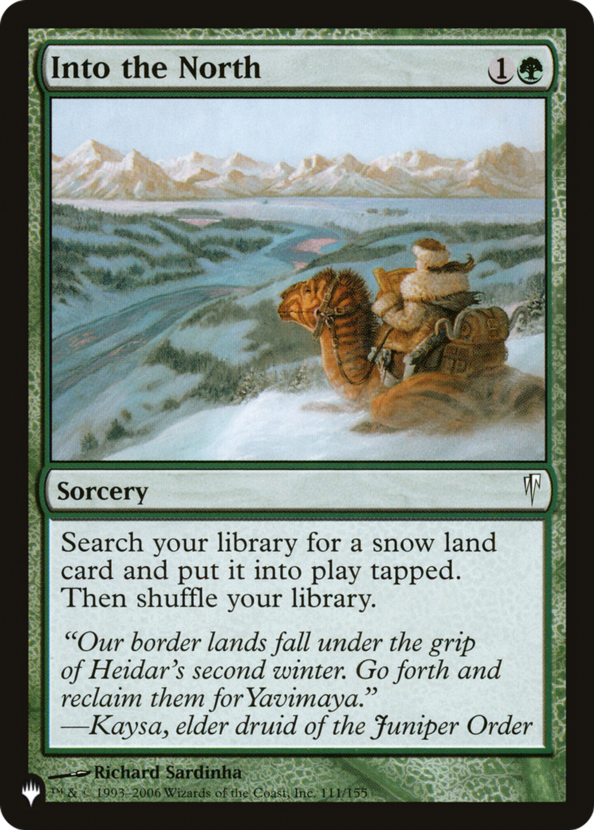 Into the North — The List — Magic: The Gathering