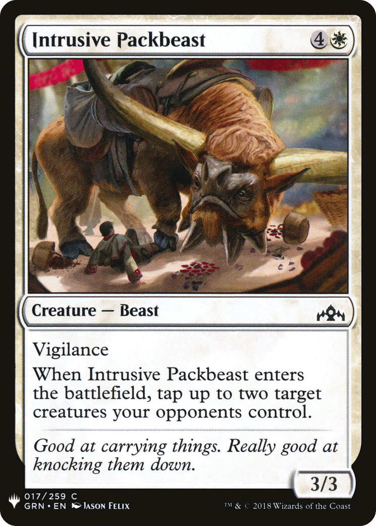 Intrusive Packbeast — The List — Magic: The Gathering