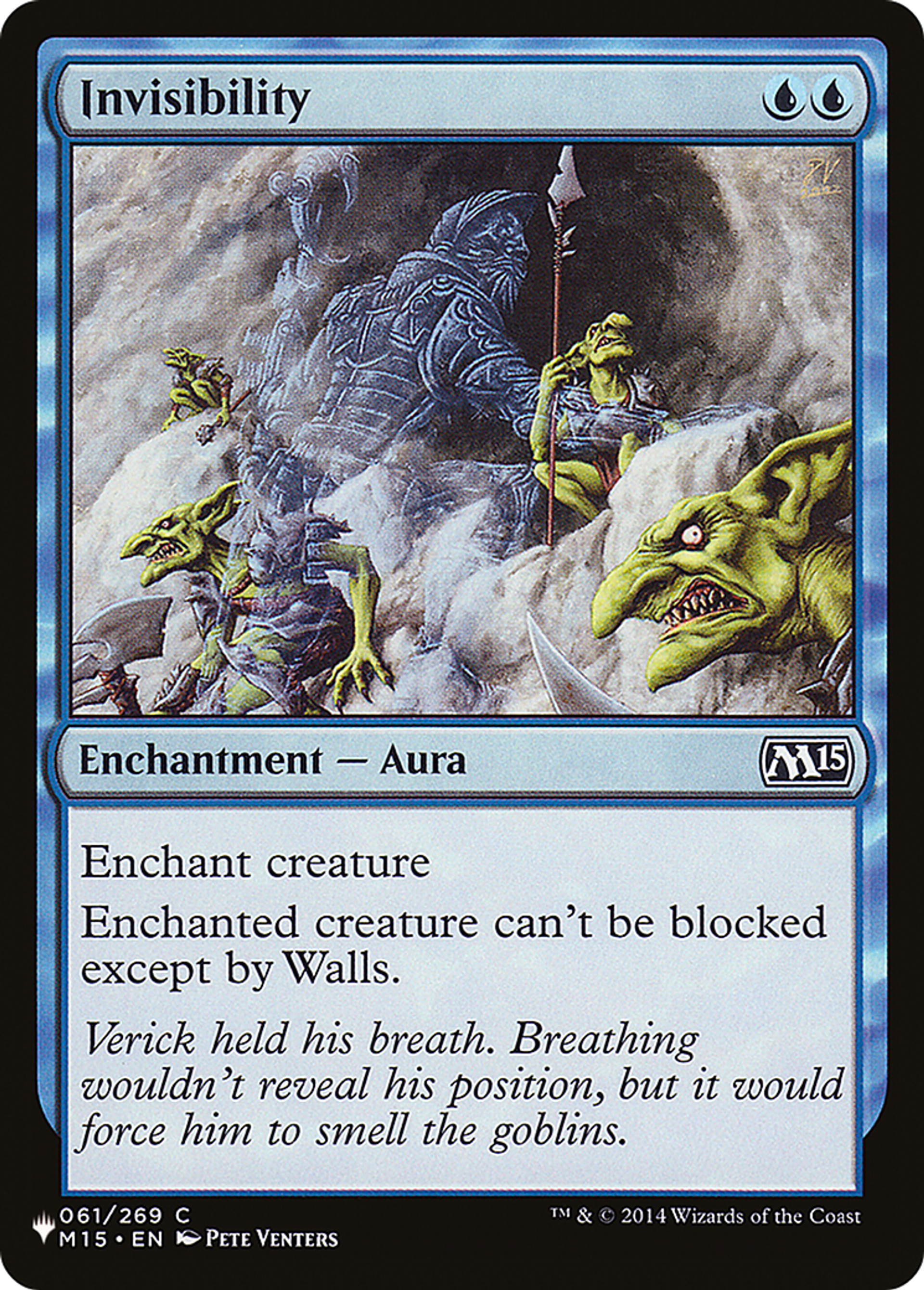 Invisibilité — The List — Magic: The Gathering