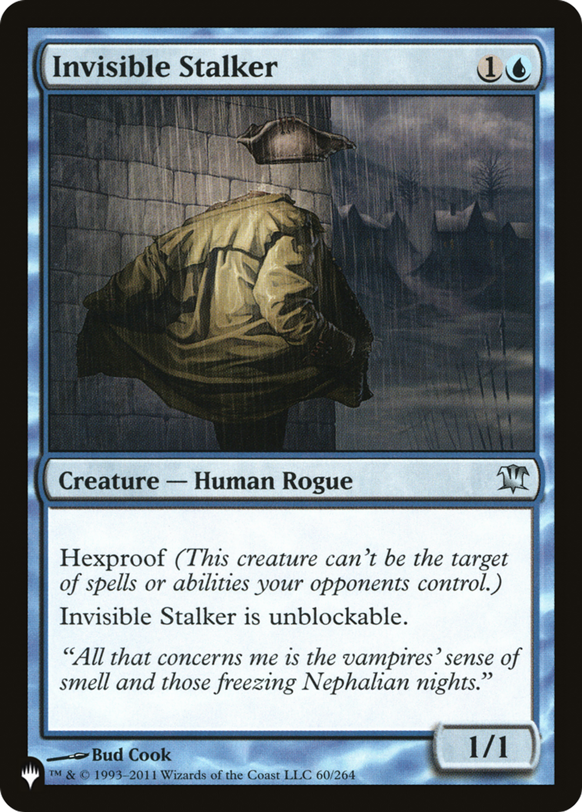 Invisible Stalker — The List — Magic: The Gathering