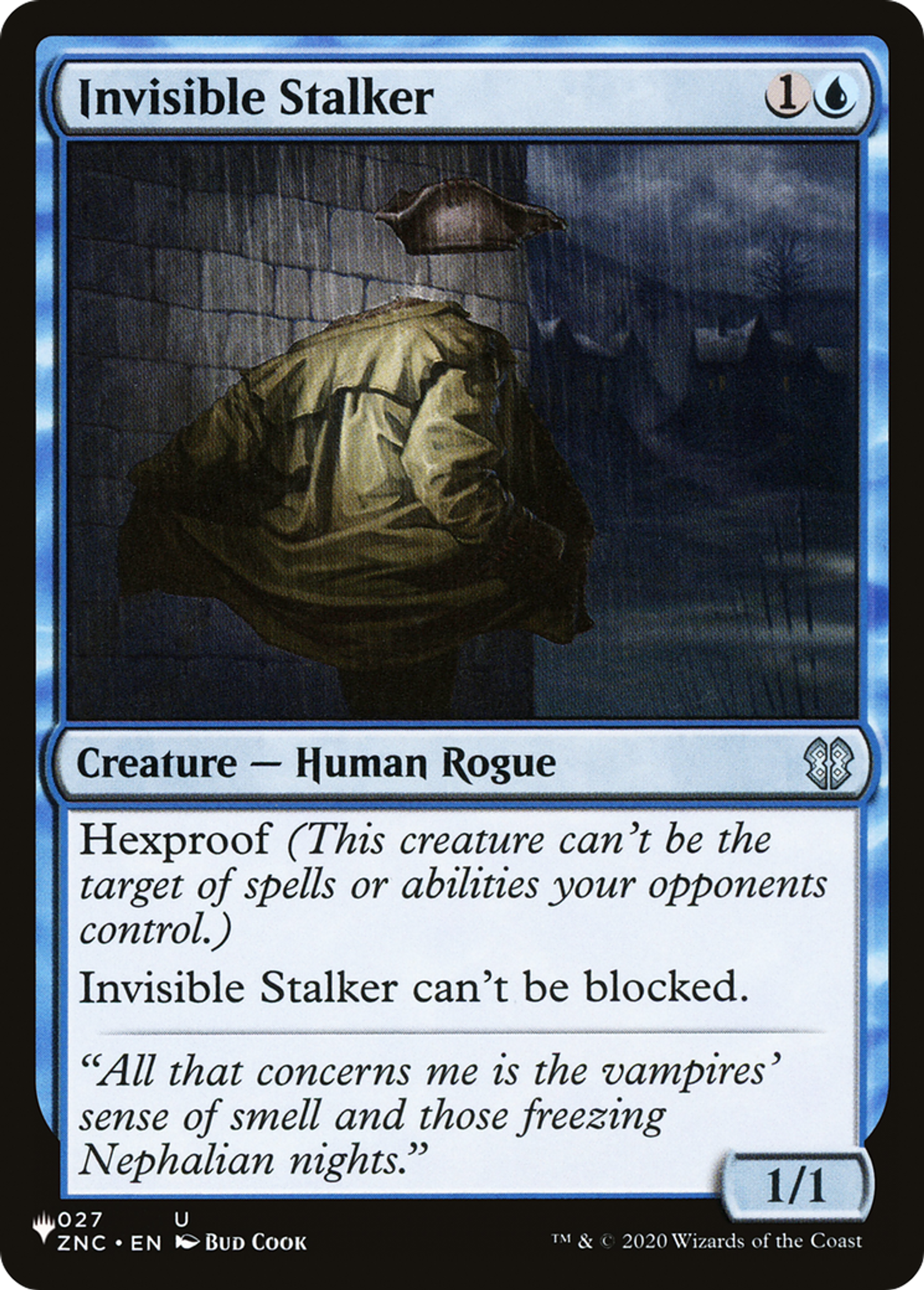Invisible Stalker — The List — Magic: The Gathering