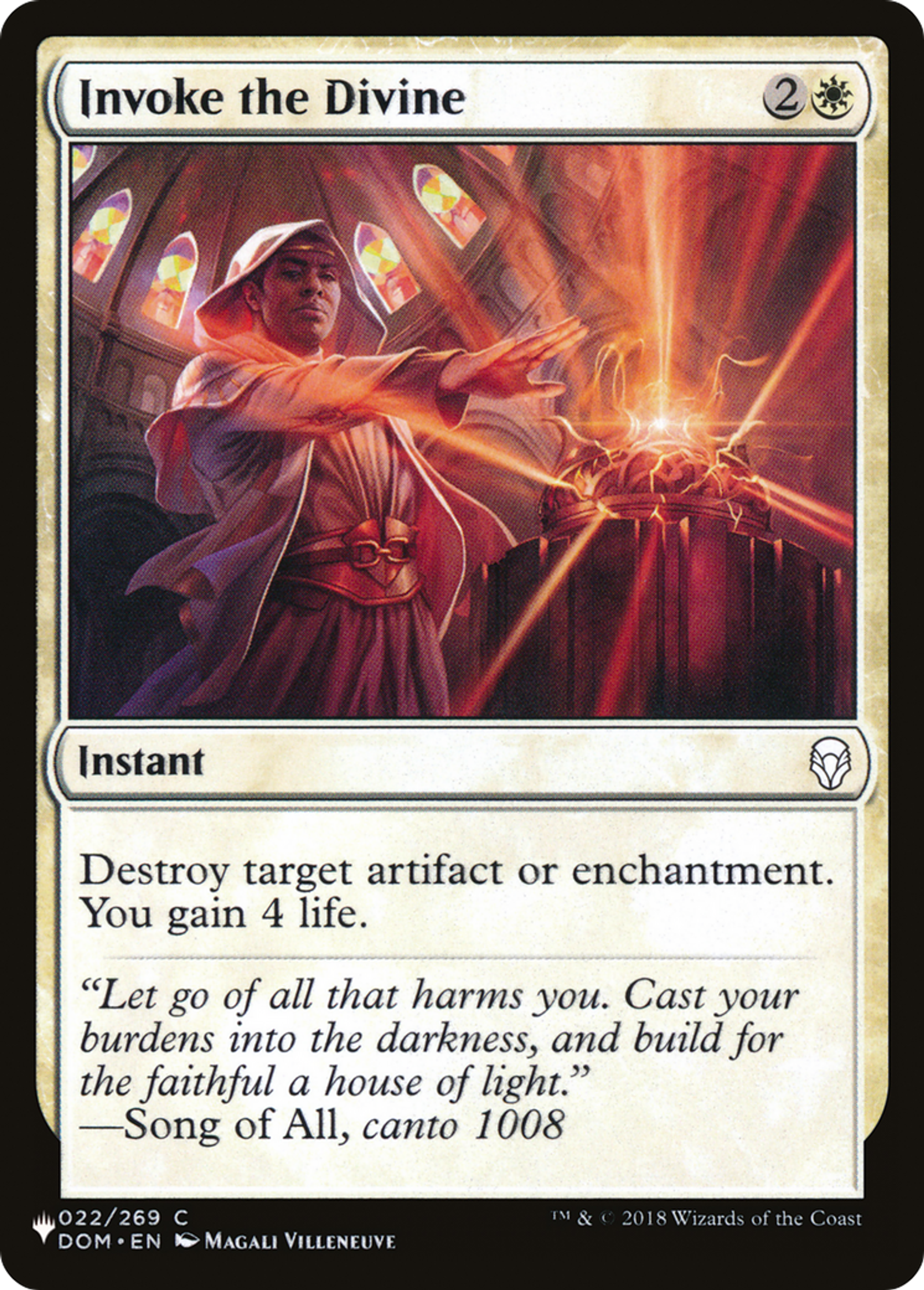 Invoke the Divine — The List — Magic: The Gathering