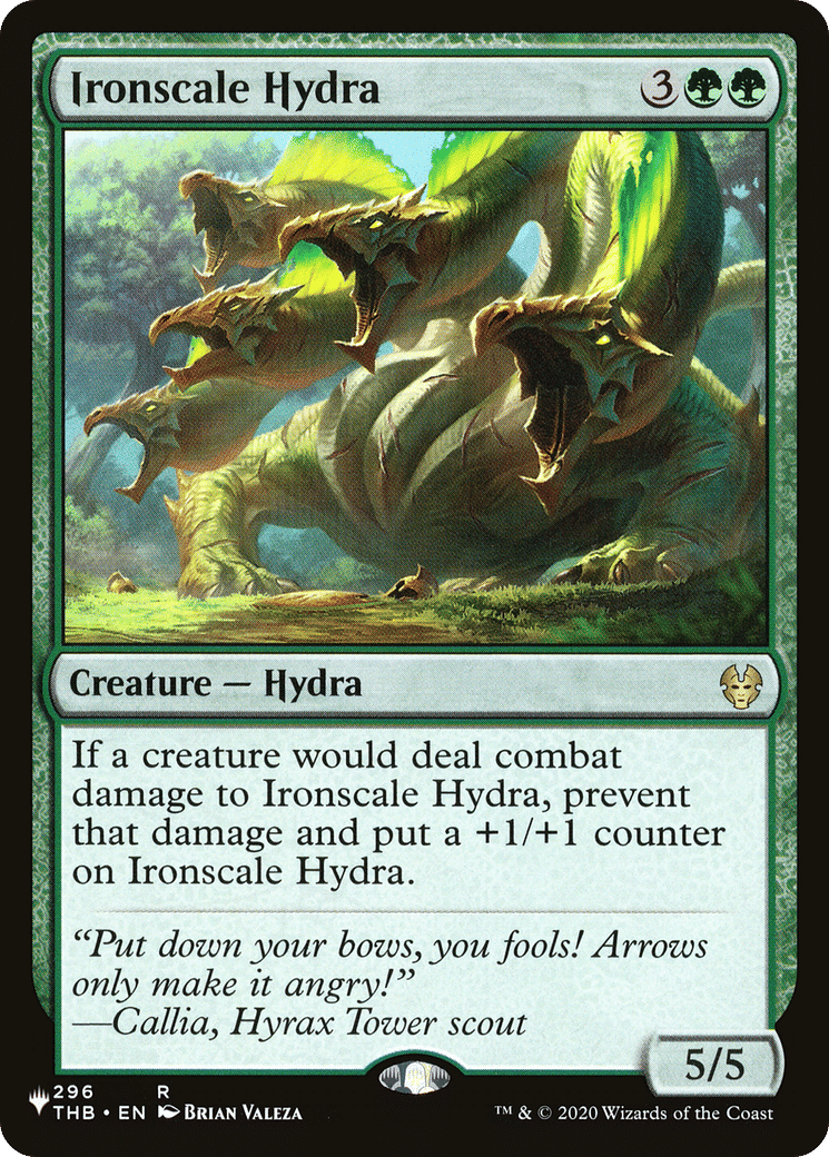 Ironscale Hydra — The List — Magic: The Gathering