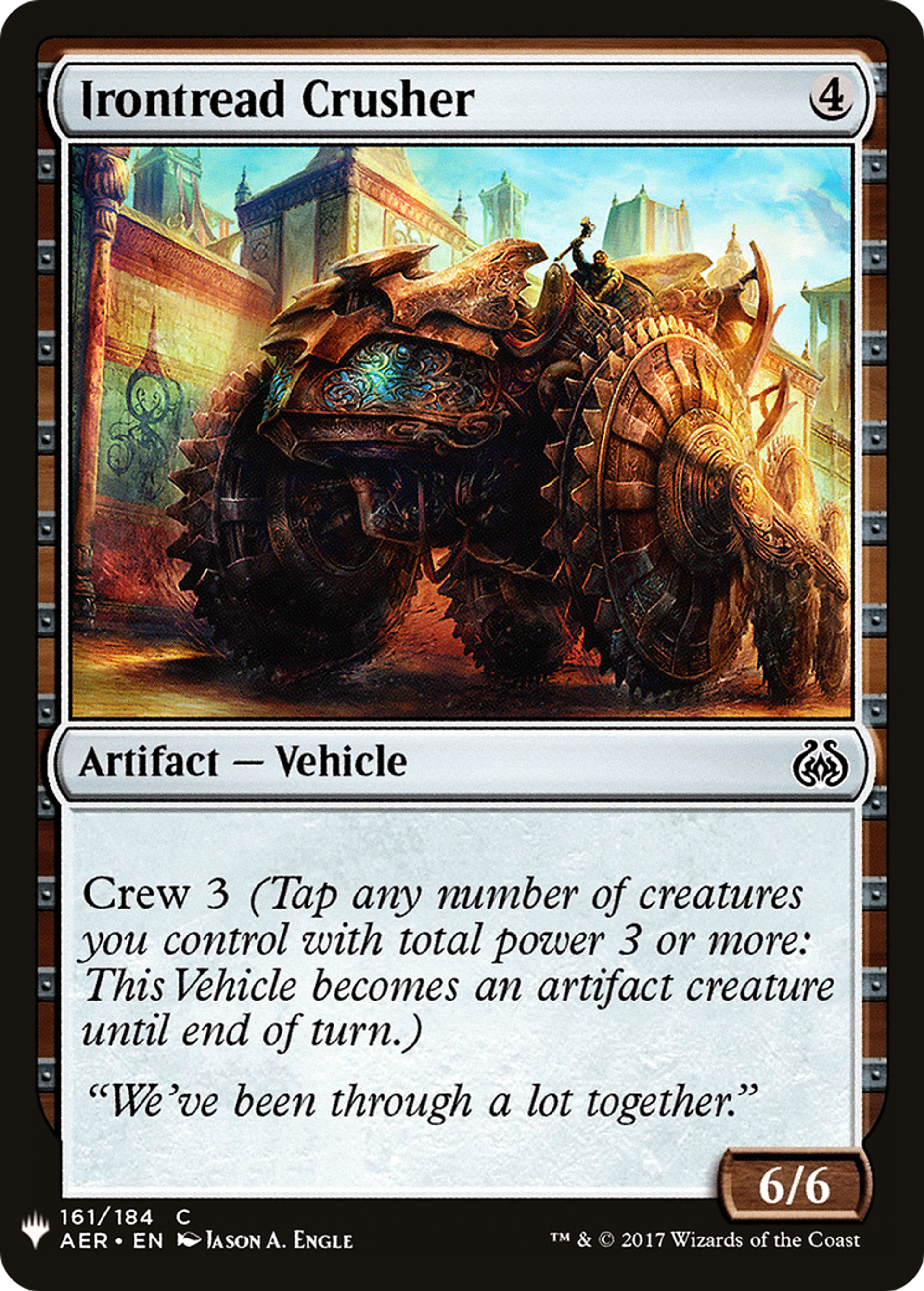 Irontread Crusher — The List — Magic: The Gathering