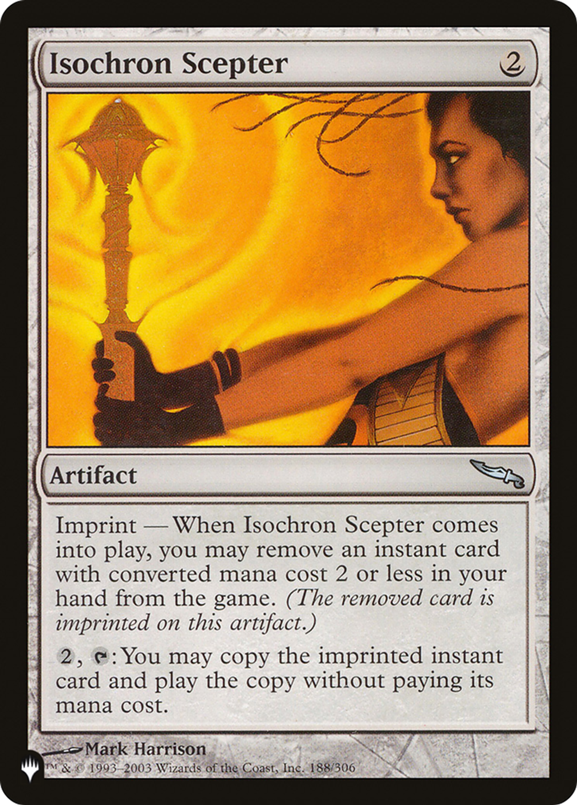 Isochron Scepter — The List — Magic: The Gathering