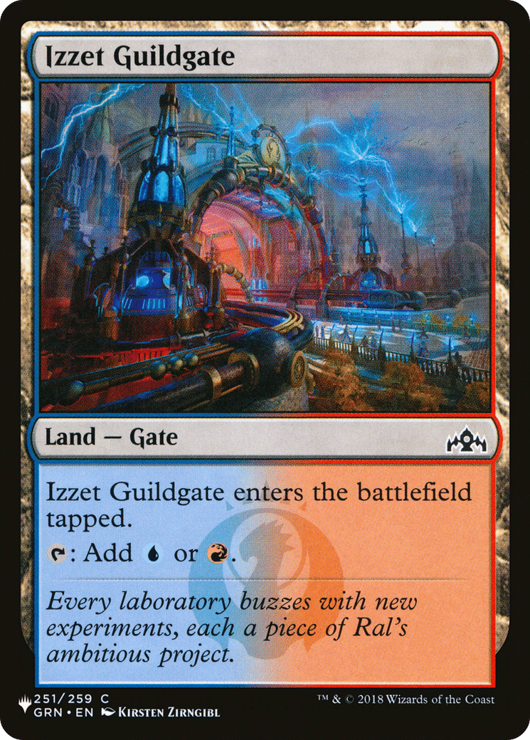 Izzet Guildgate — The List — Magic: The Gathering