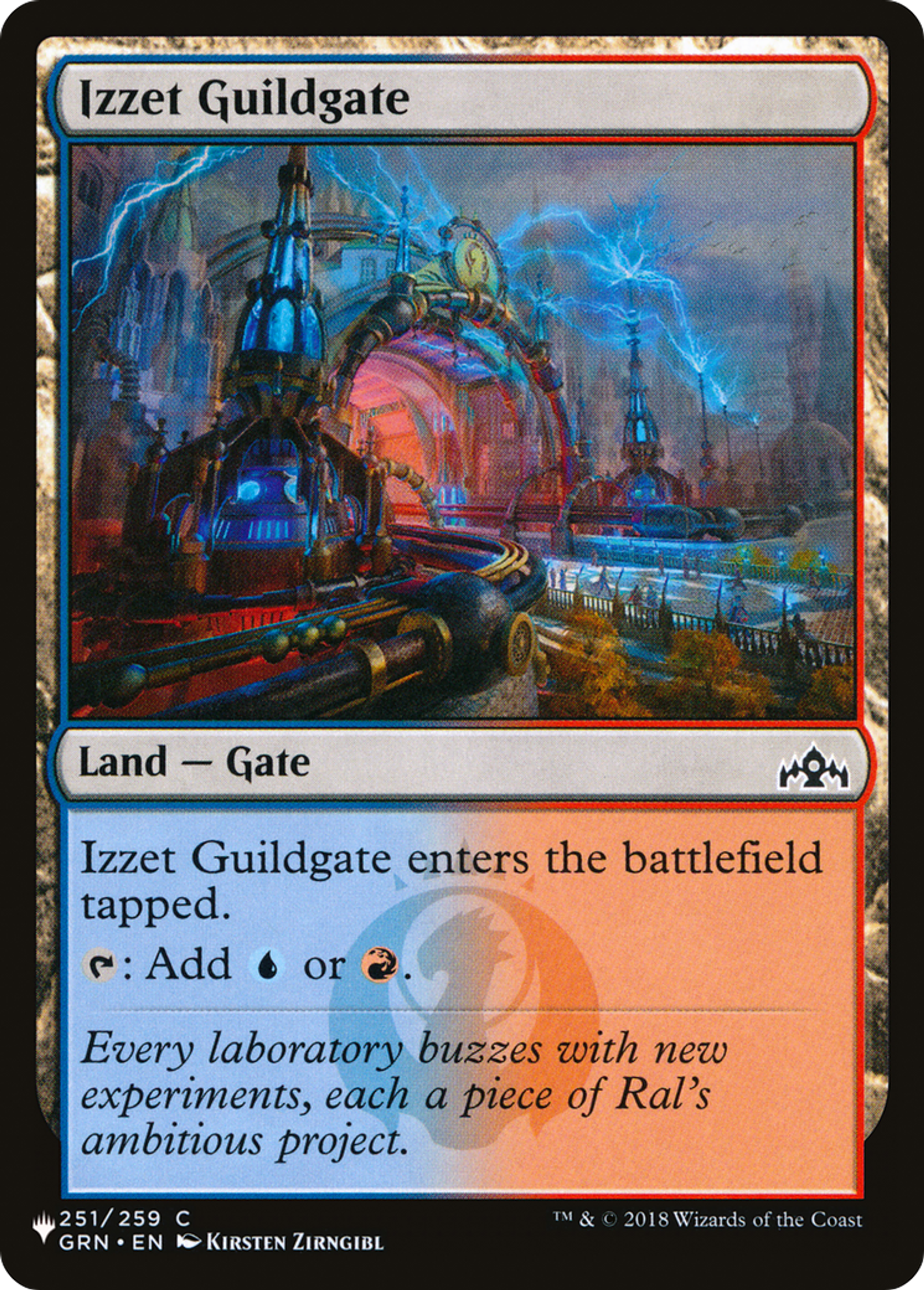 Izzet Guildgate — The List — Magic: The Gathering
