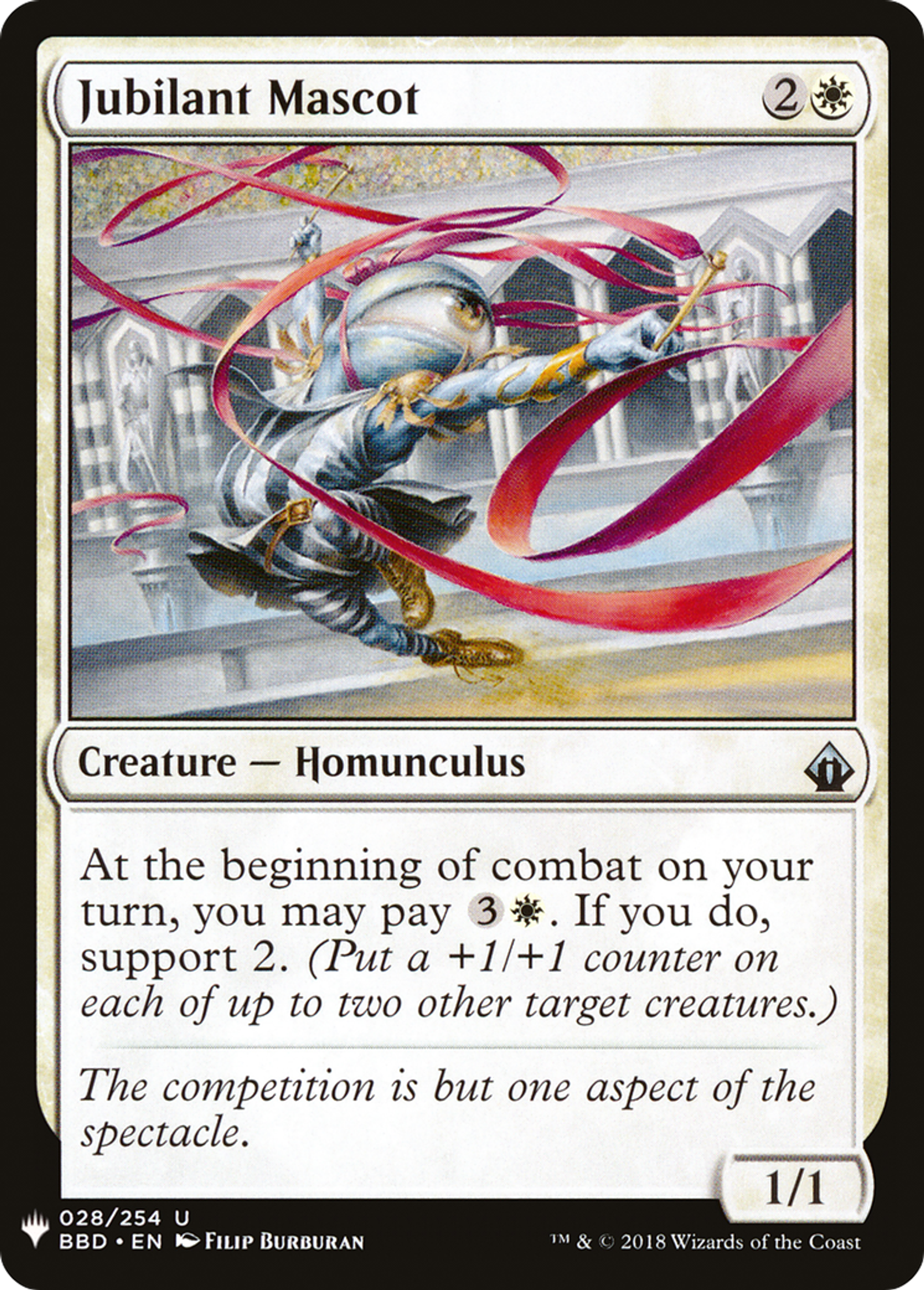 Mascotte allègre — The List — Magic: The Gathering