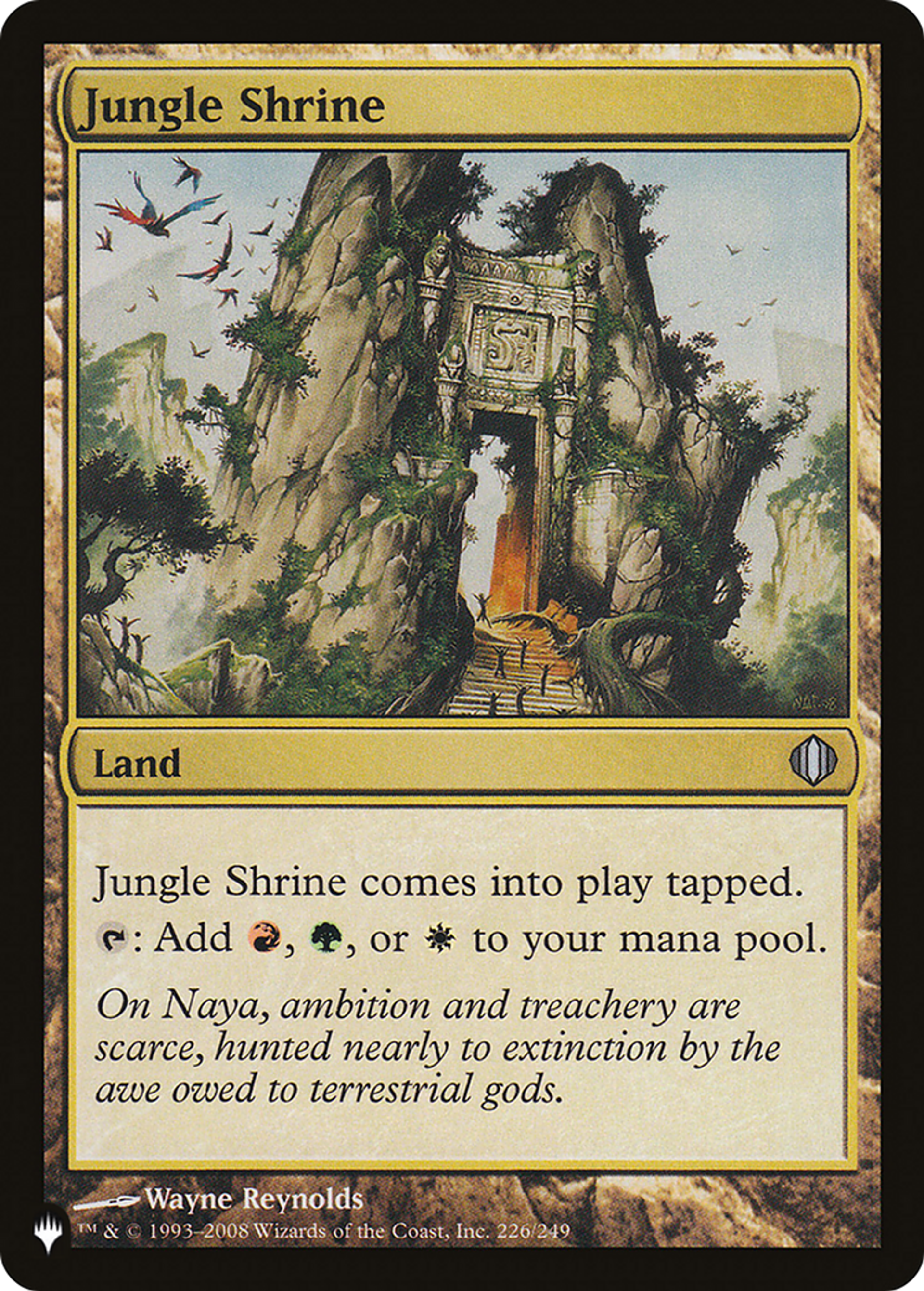 Reliquaire de la jungle — The List — Magic: The Gathering