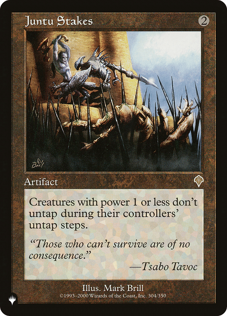 Juntu Stakes — The List — Magic: The Gathering