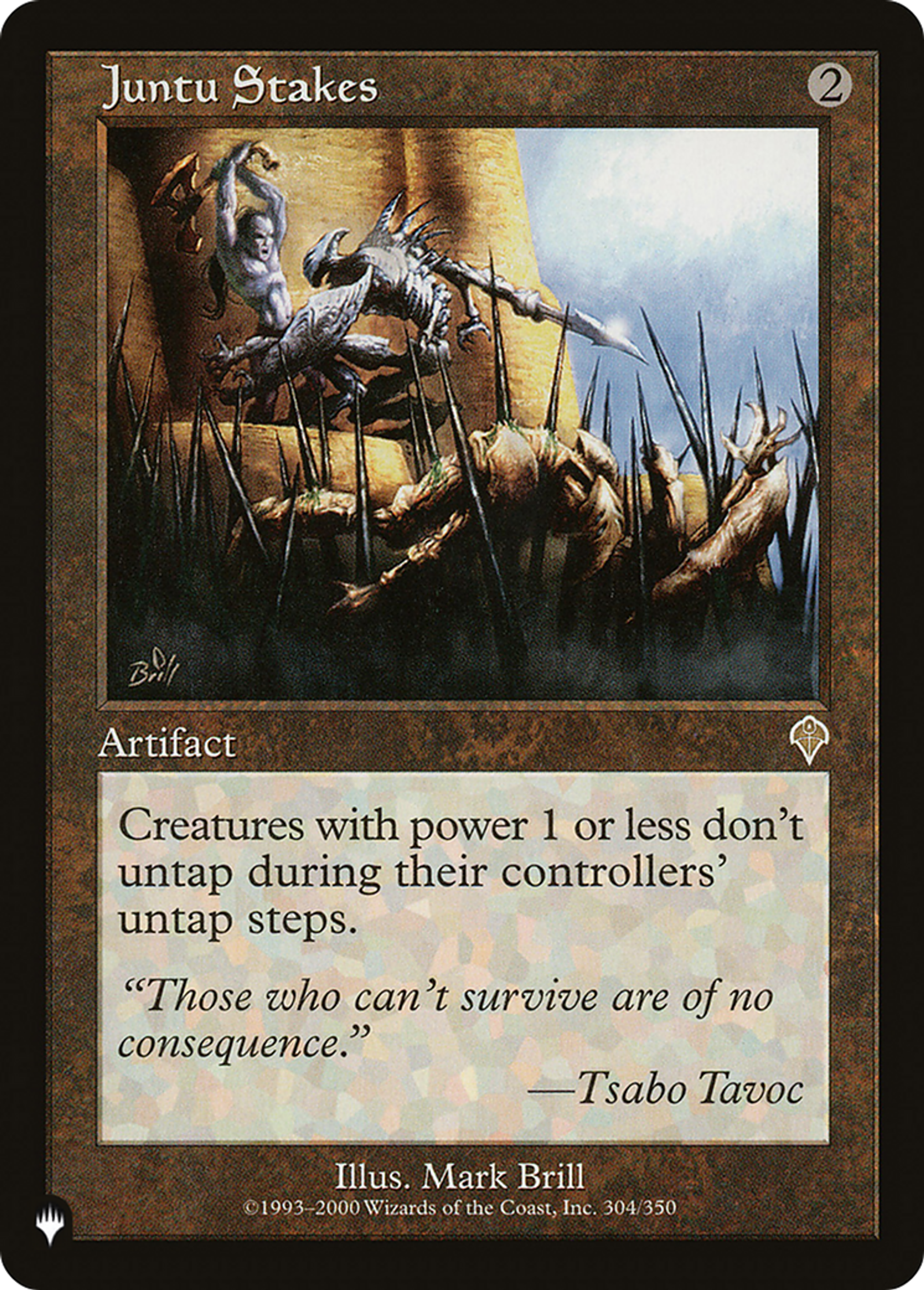 Juntu Stakes — The List — Magic: The Gathering