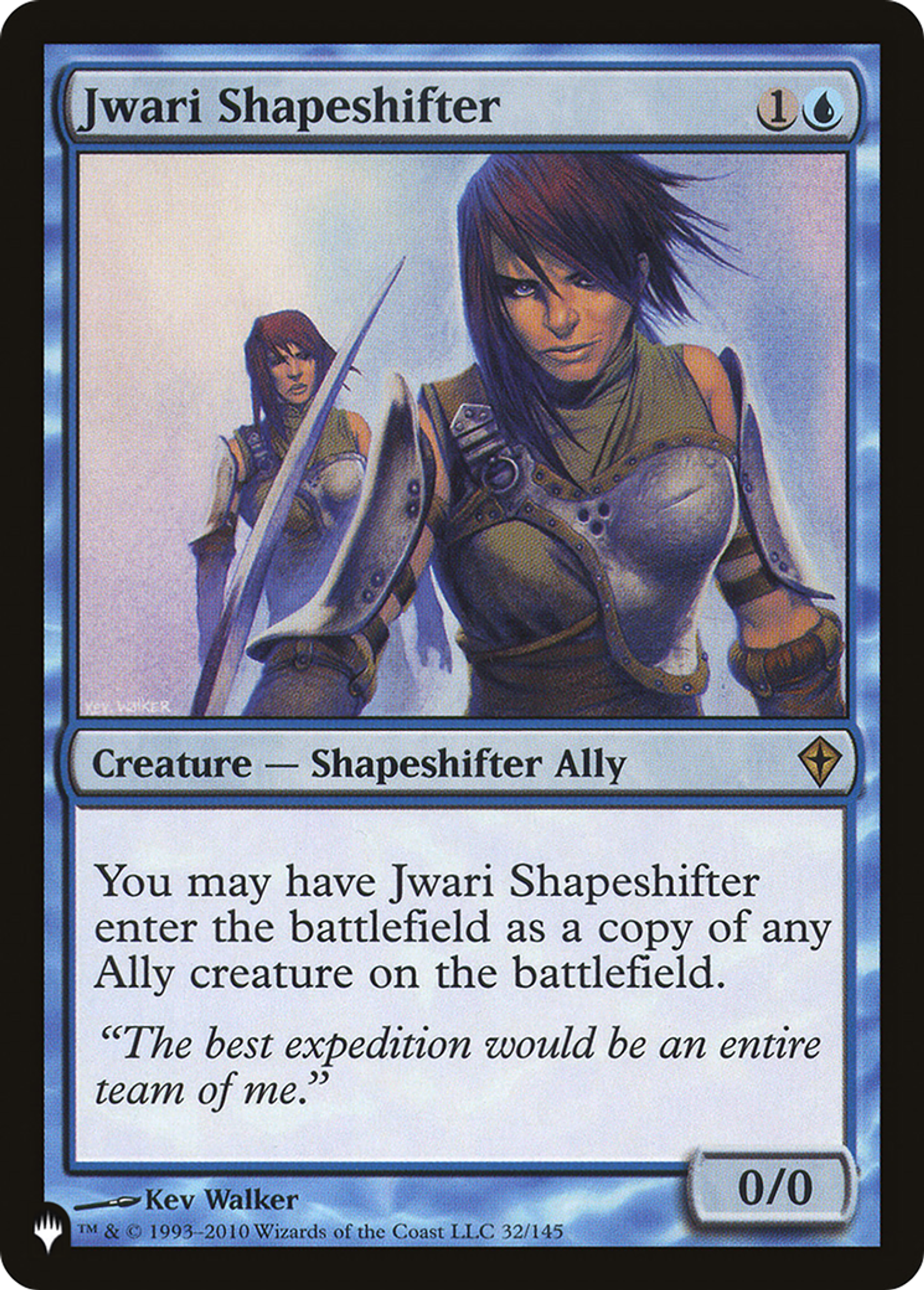 Changeforme jwari — The List — Magic: The Gathering