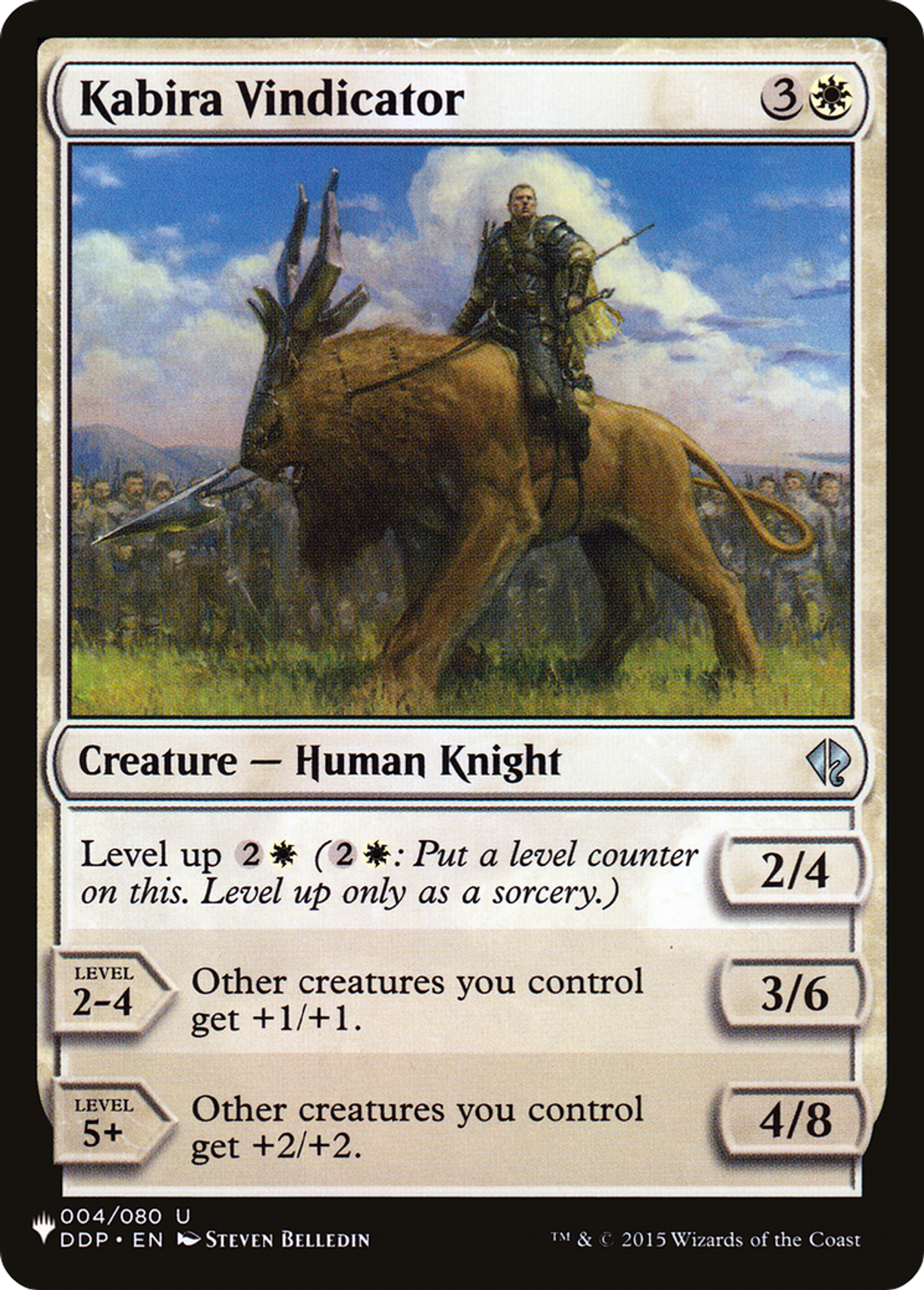 Kabira Vindicator — The List — Magic: The Gathering