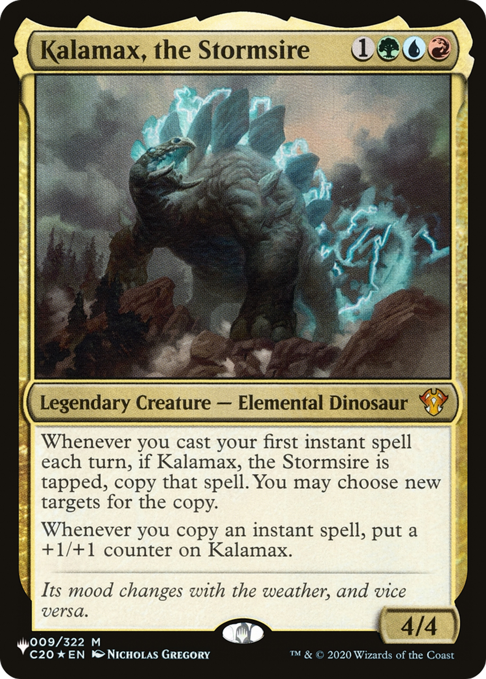 Kalamax, the Stormsire — The List — Magic: The Gathering