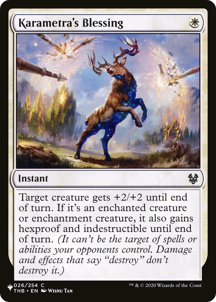 Karametra's Blessing — The List — Magic: The Gathering
