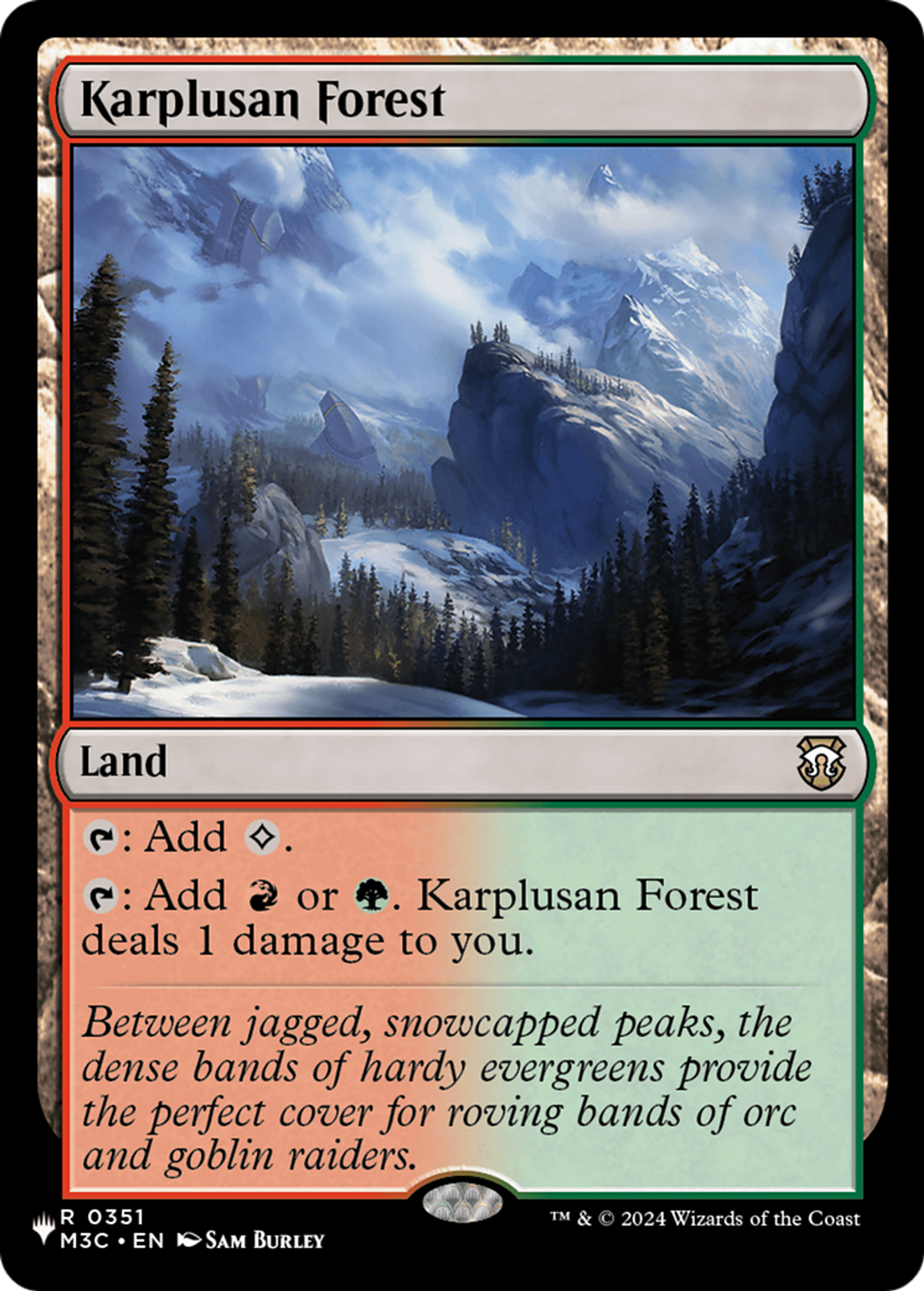 Karplusan Forest — The List — Magic: The Gathering