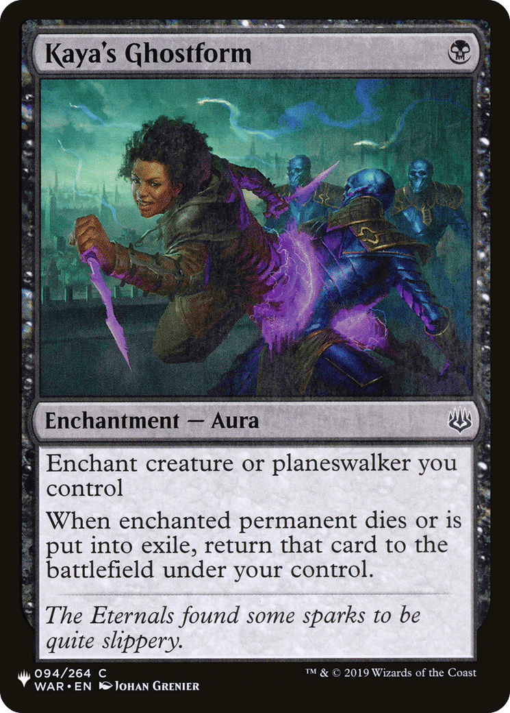 Kaya's Ghostform — The List — Magic: The Gathering