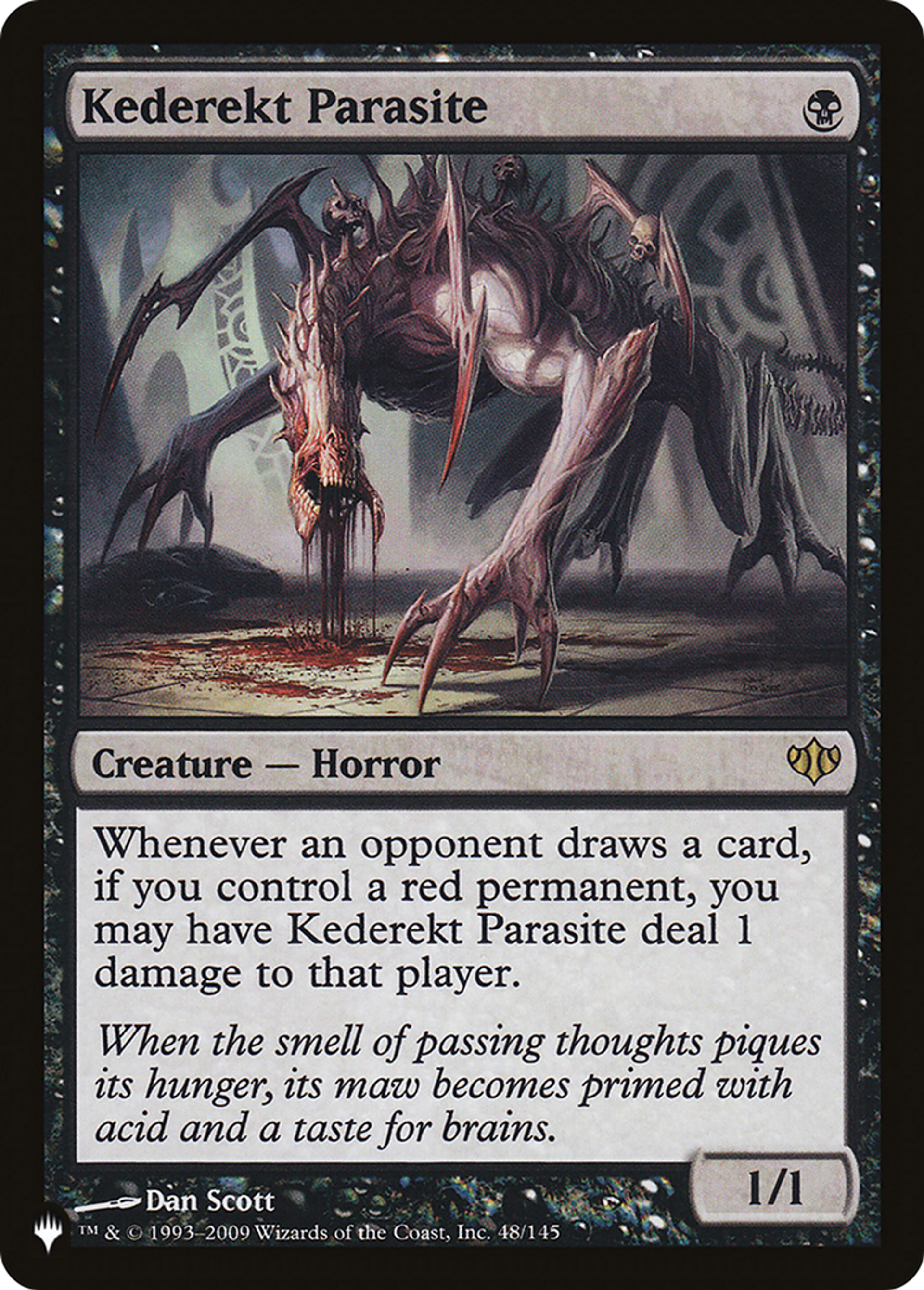 Kederekt Parasite — The List — Magic: The Gathering