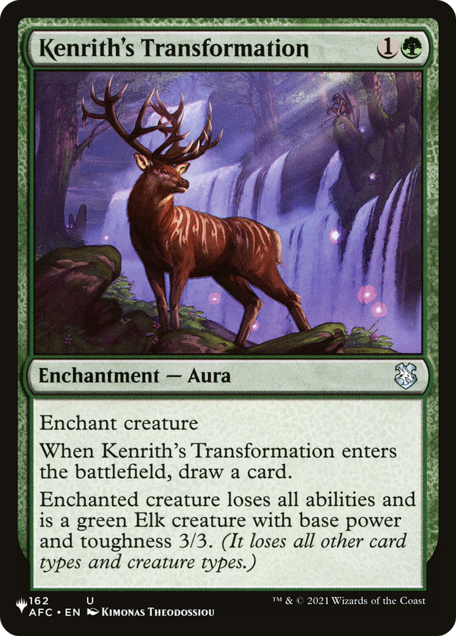 Transformation de Kenrith — The List — Magic: The Gathering