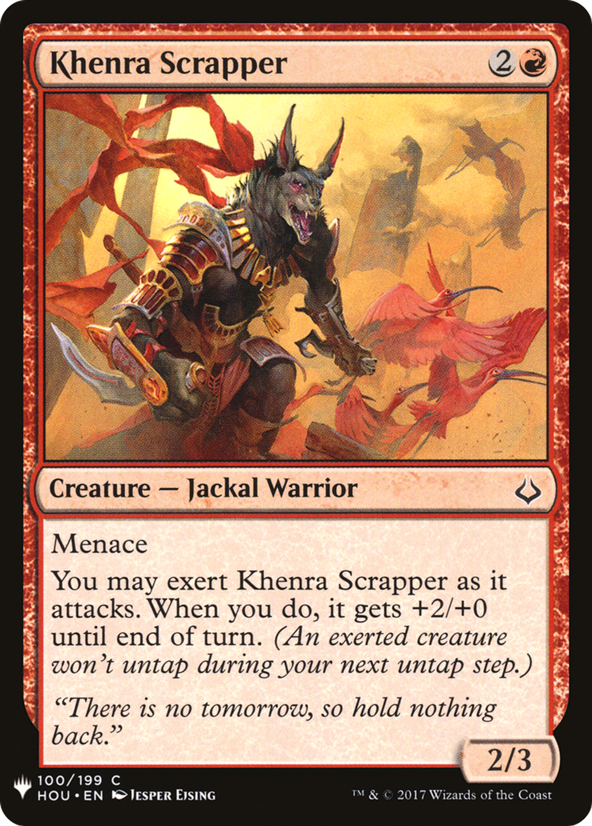 Khenra Scrapper — The List — Magic: The Gathering