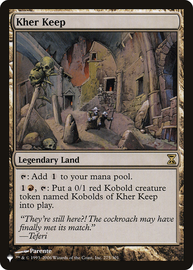Kher Keep — The List — Magic: The Gathering