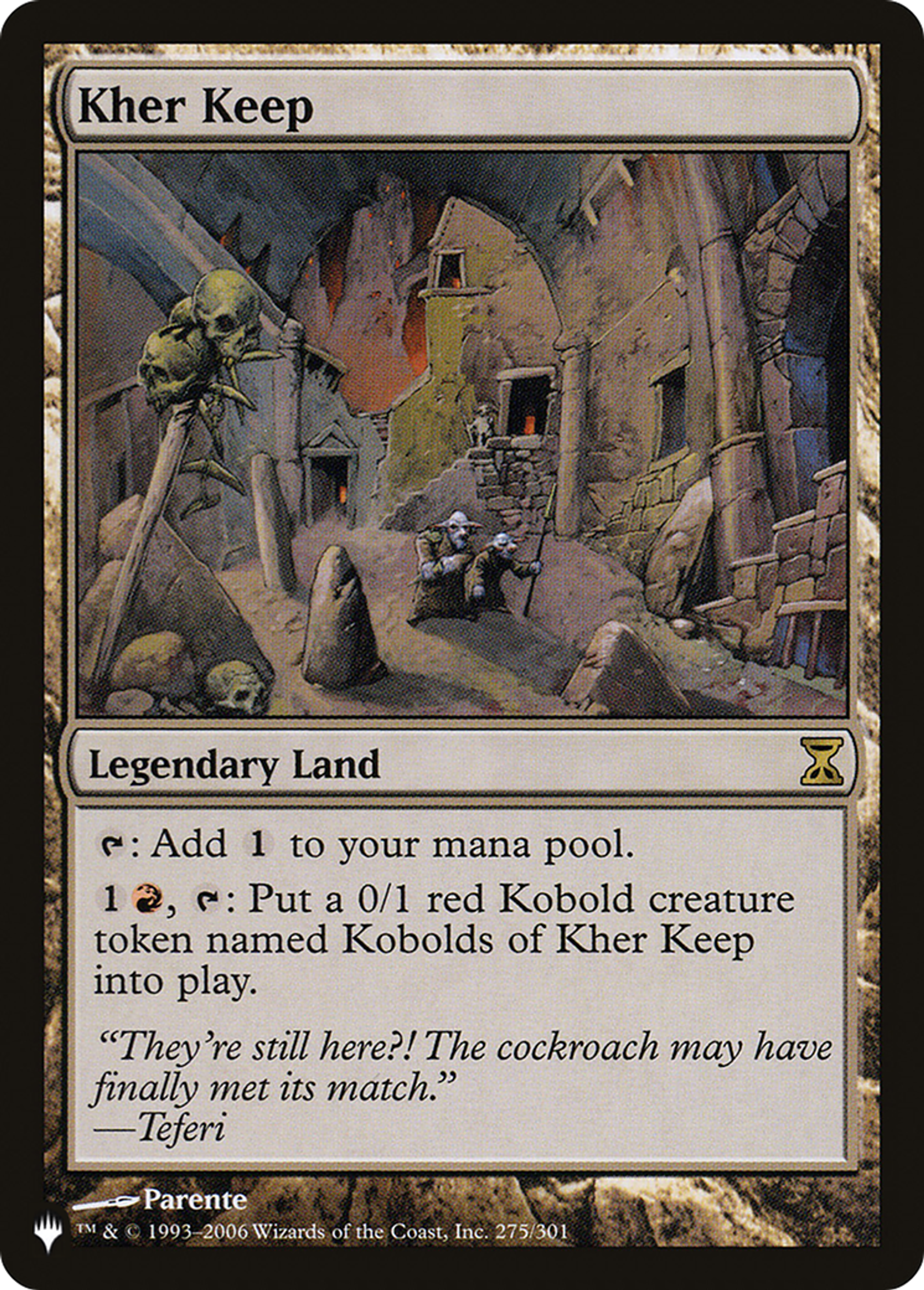 Kher Keep — The List — Magic: The Gathering