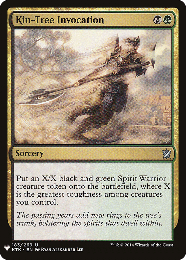 Kin-Tree Invocation — The List — Magic: The Gathering