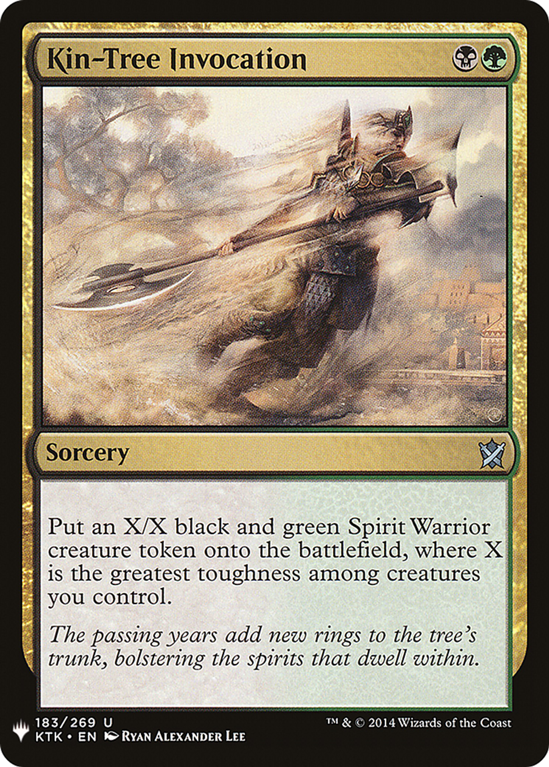 Kin-Tree Invocation — The List — Magic: The Gathering