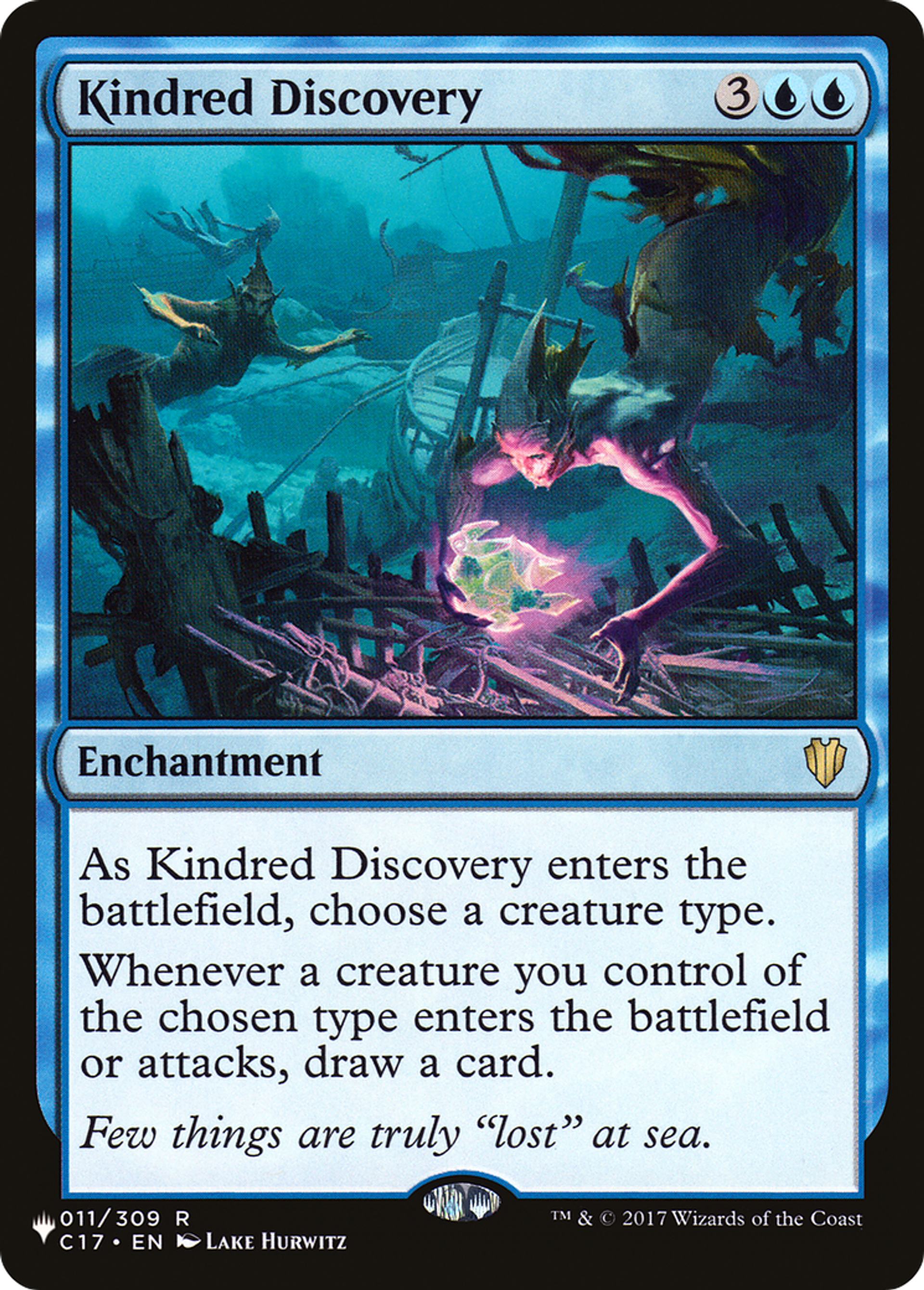 Découverte de congénères — The List — Magic: The Gathering