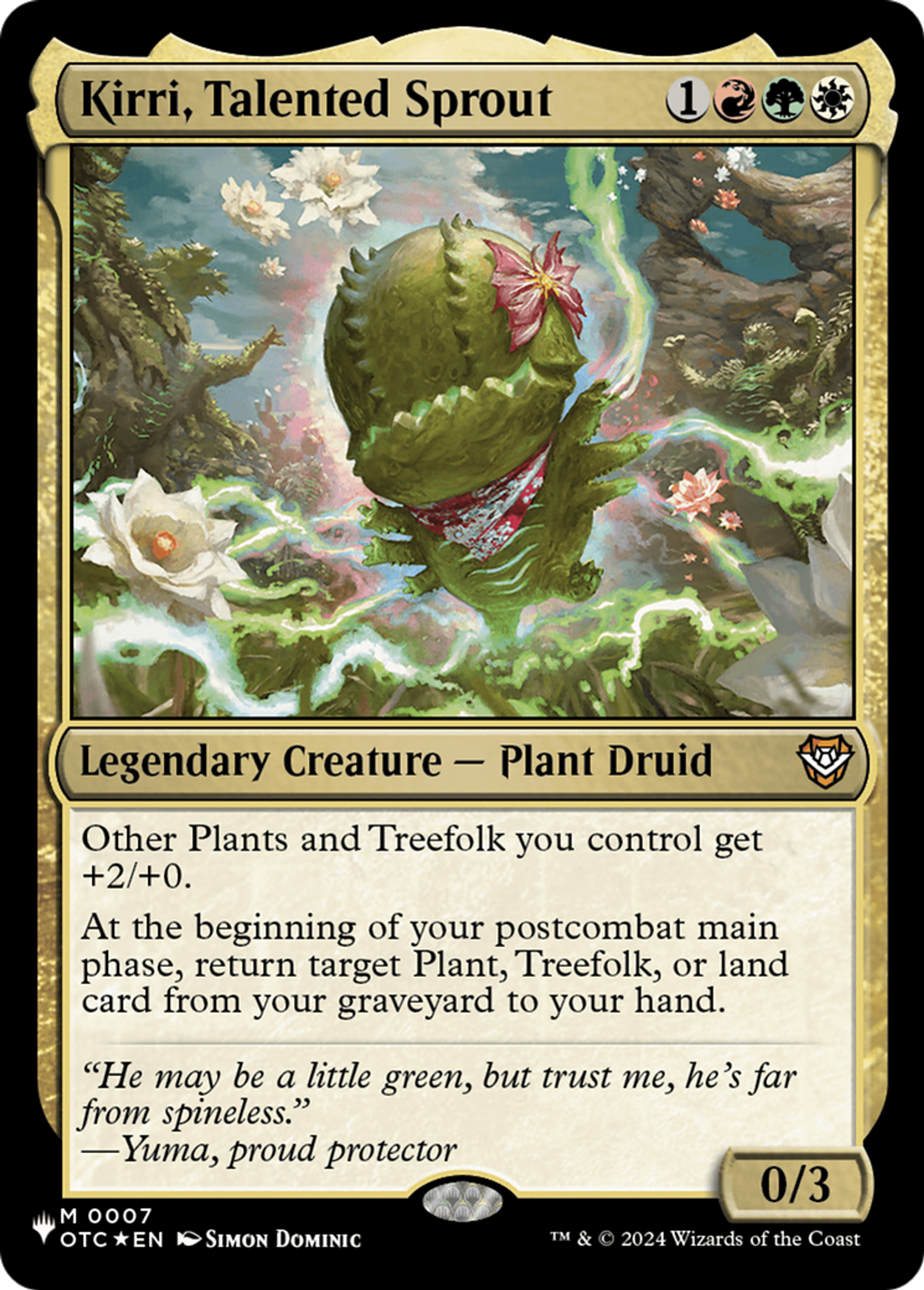 Kirri, Talented Sprout — The List — Magic: The Gathering
