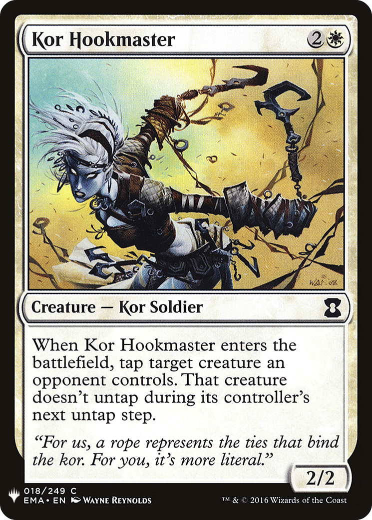 Kor Hookmaster — The List — Magic: The Gathering