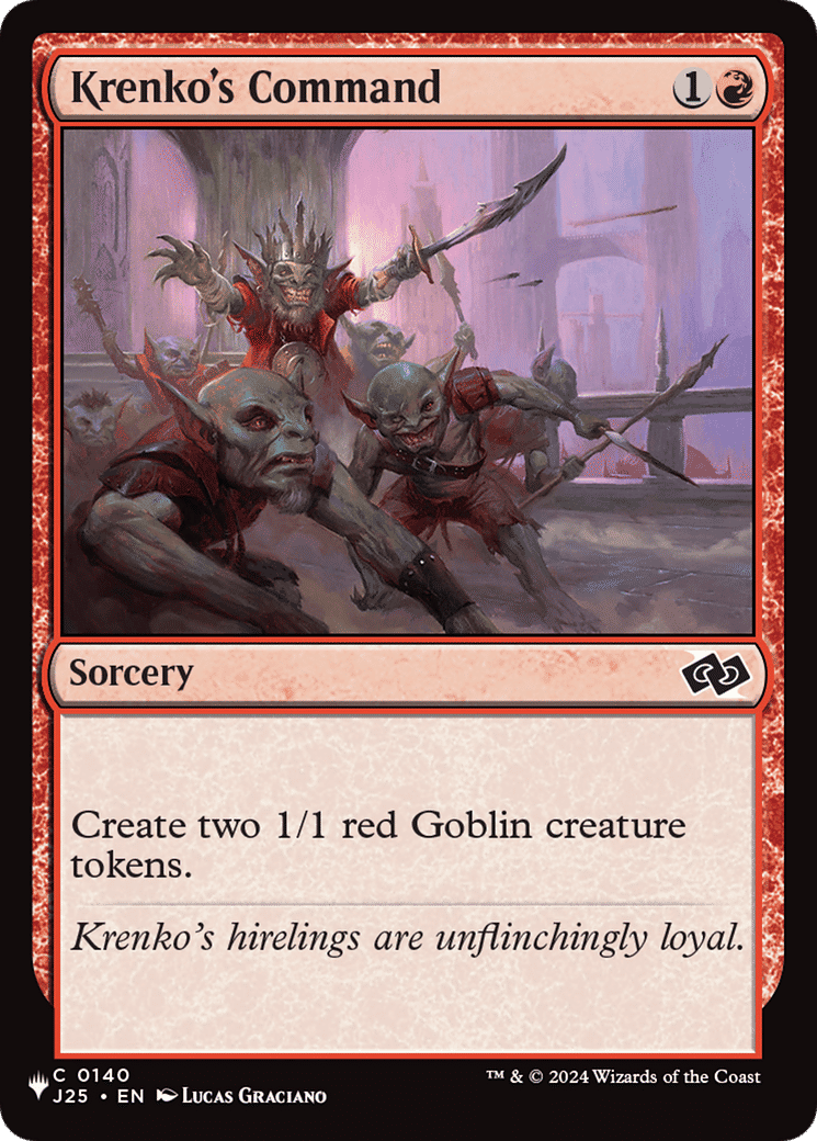 Krenko's Command — The List — Magic: The Gathering