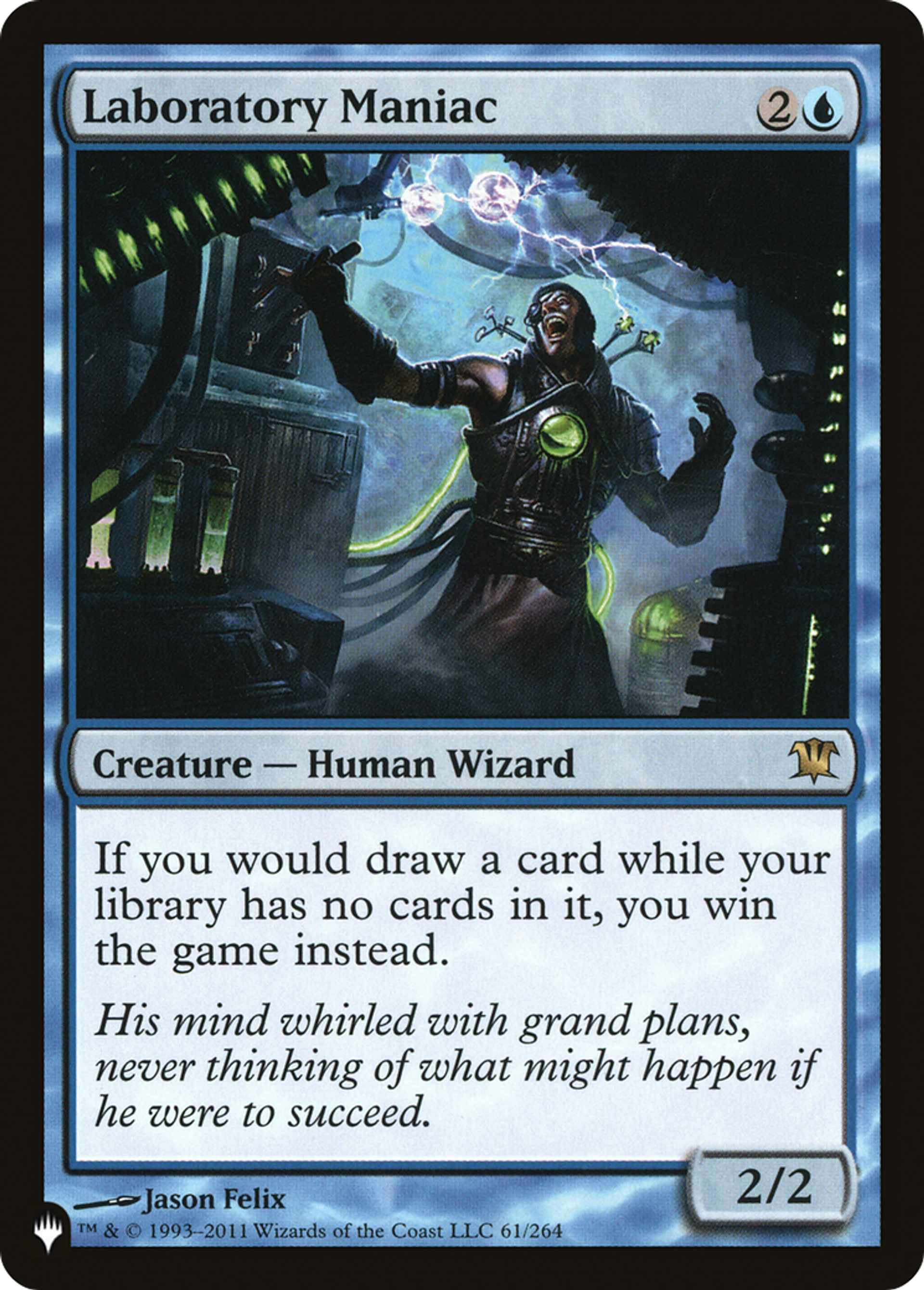 Laboratory Maniac — The List — Magic: The Gathering