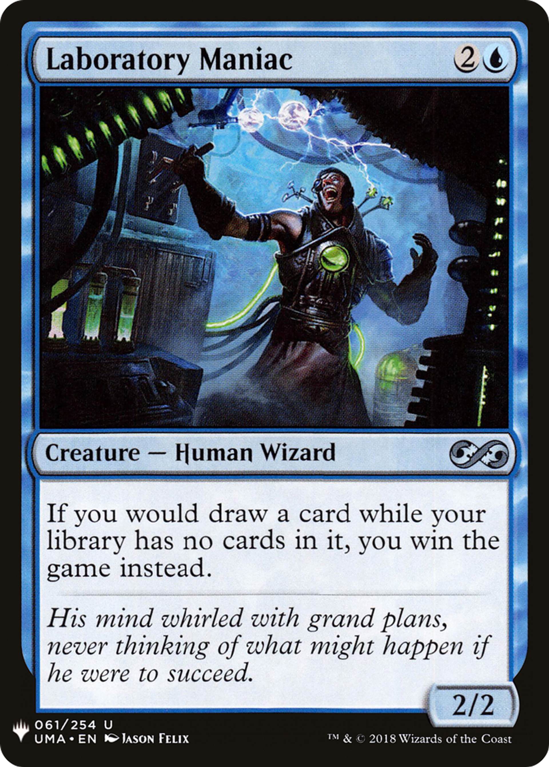 Laboratory Maniac — The List — Magic: The Gathering