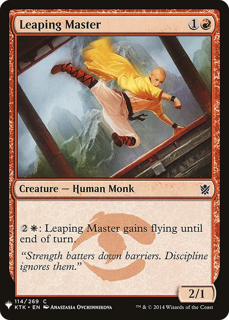 Leaping Master — The List — Magic: The Gathering