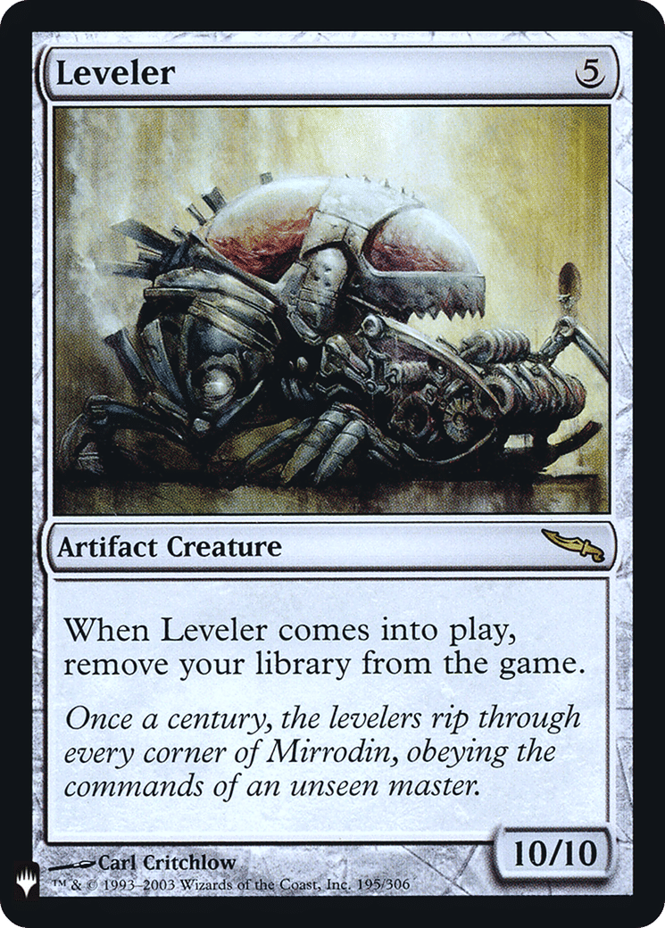 Leveler — The List — Magic: The Gathering