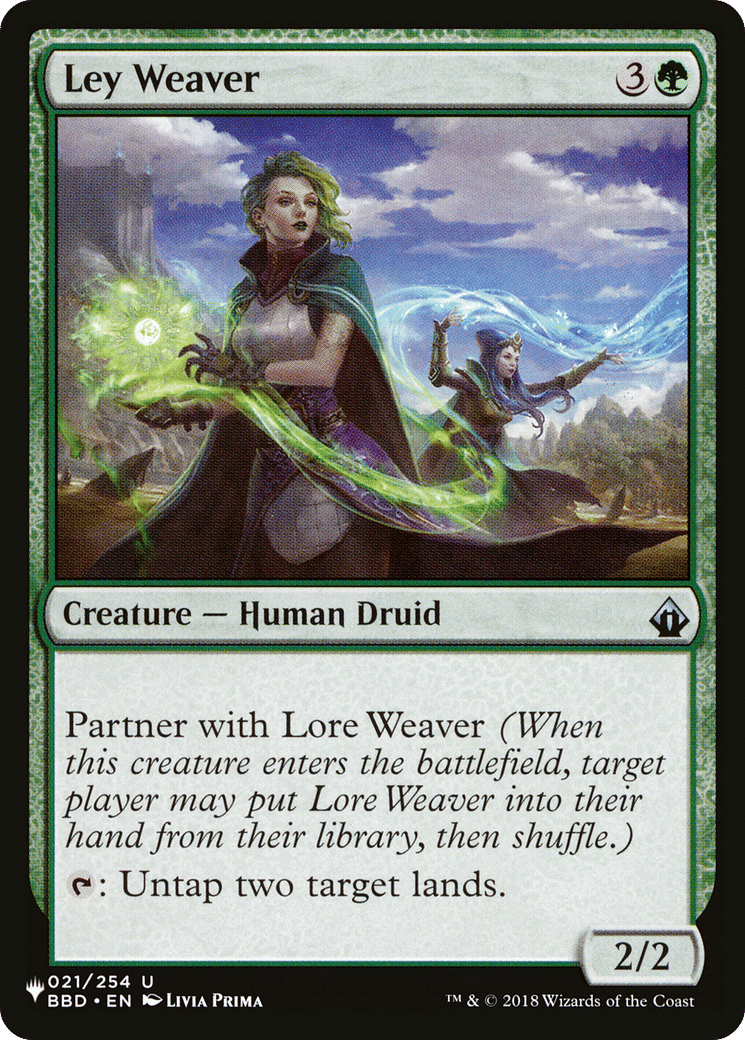Ley Weaver — The List — Magic: The Gathering
