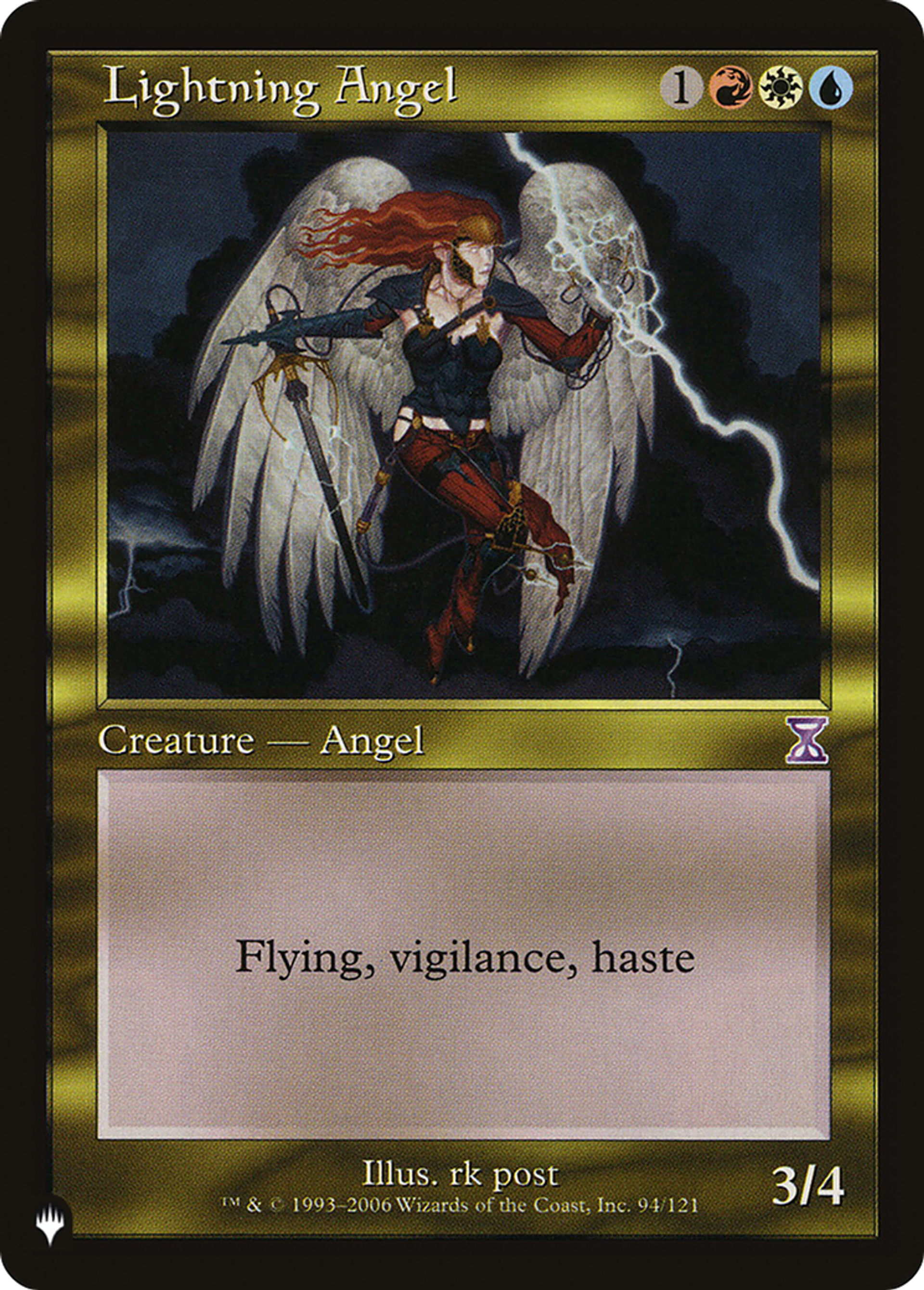 Ange d'éclair — The List — Magic: The Gathering