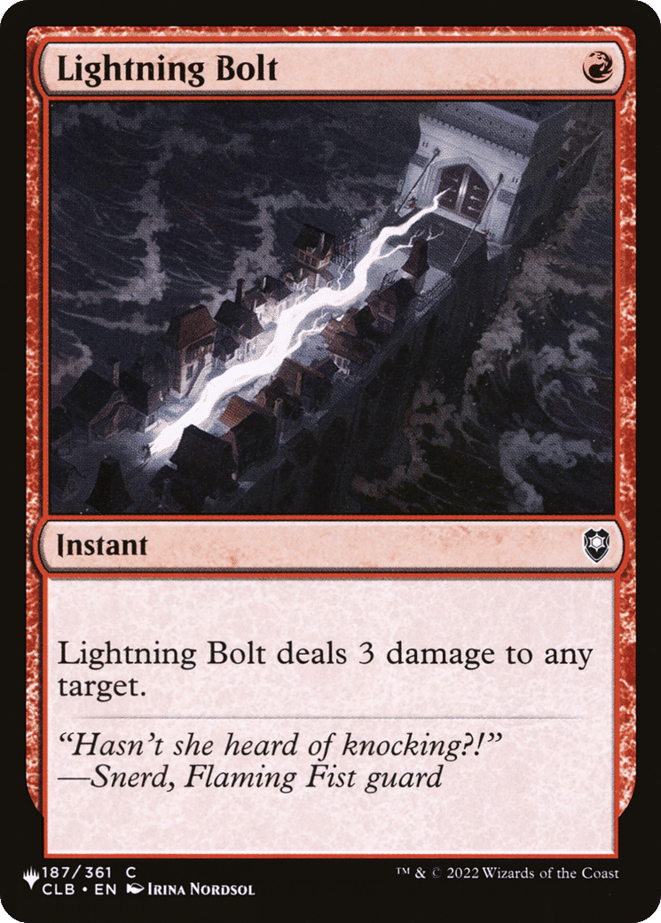 Foudre — The List — Magic: The Gathering