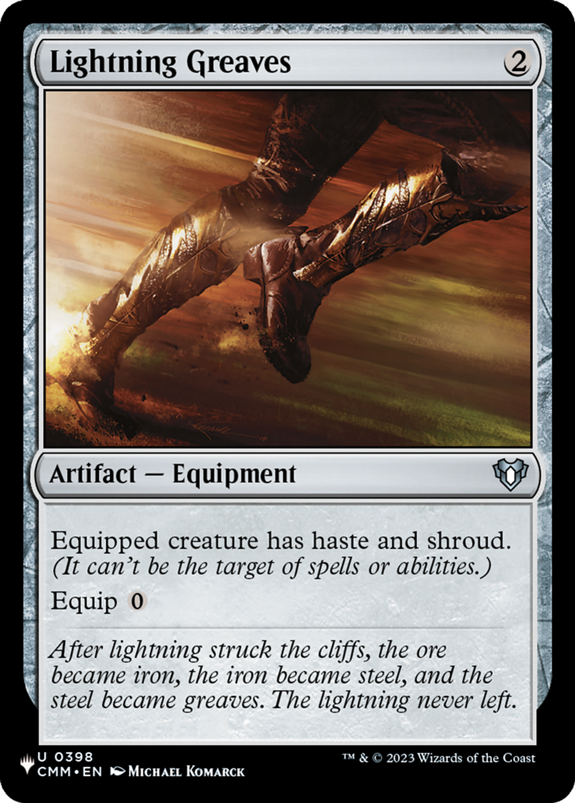 Lightning Greaves — The List — Magic: The Gathering