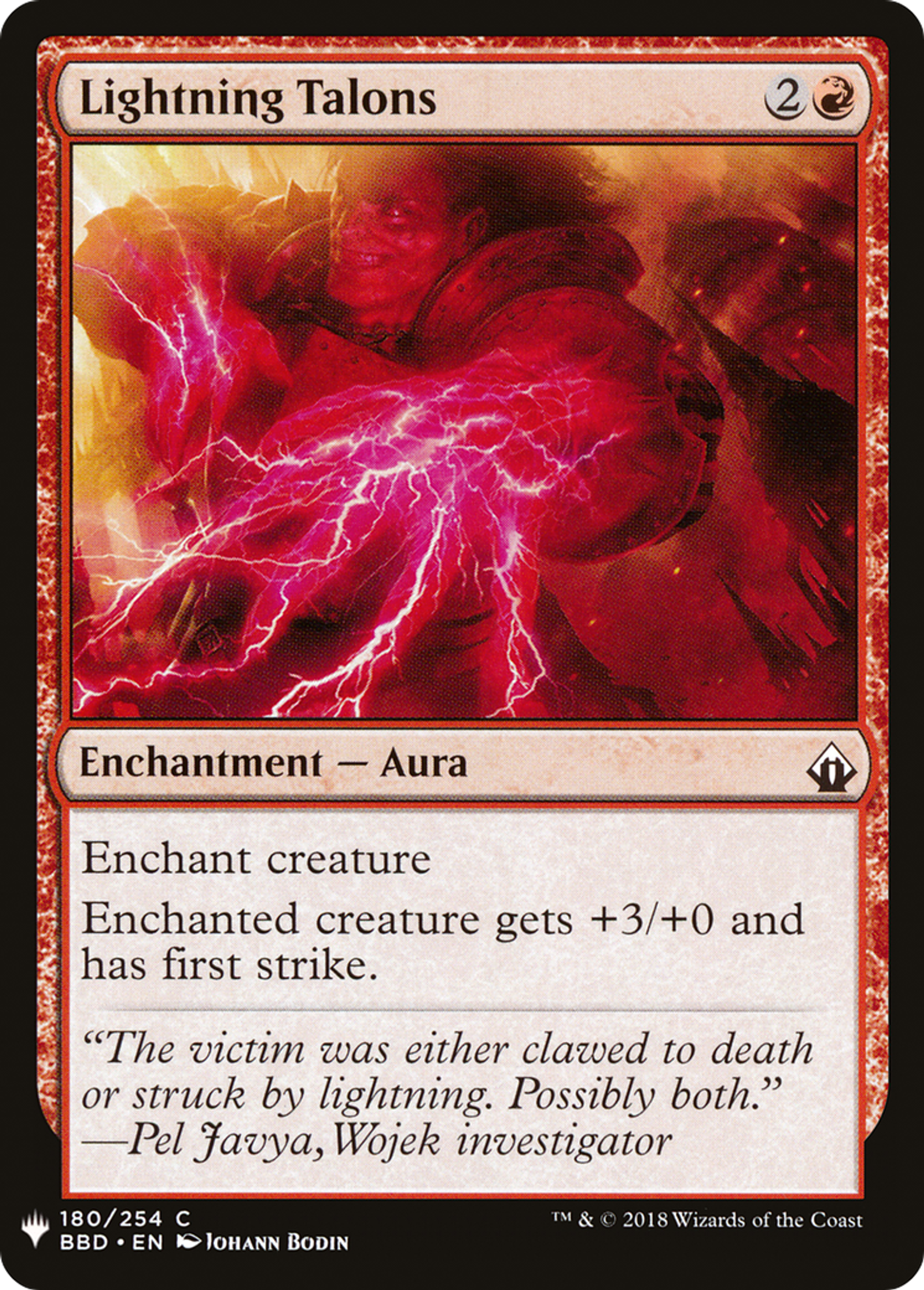 Serres d'éclair — The List — Magic: The Gathering