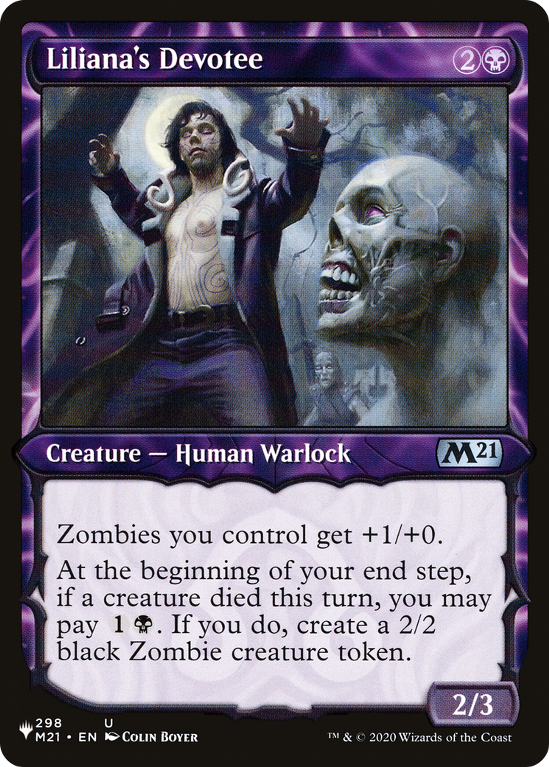 Liliana's Devotee — The List — Magic: The Gathering