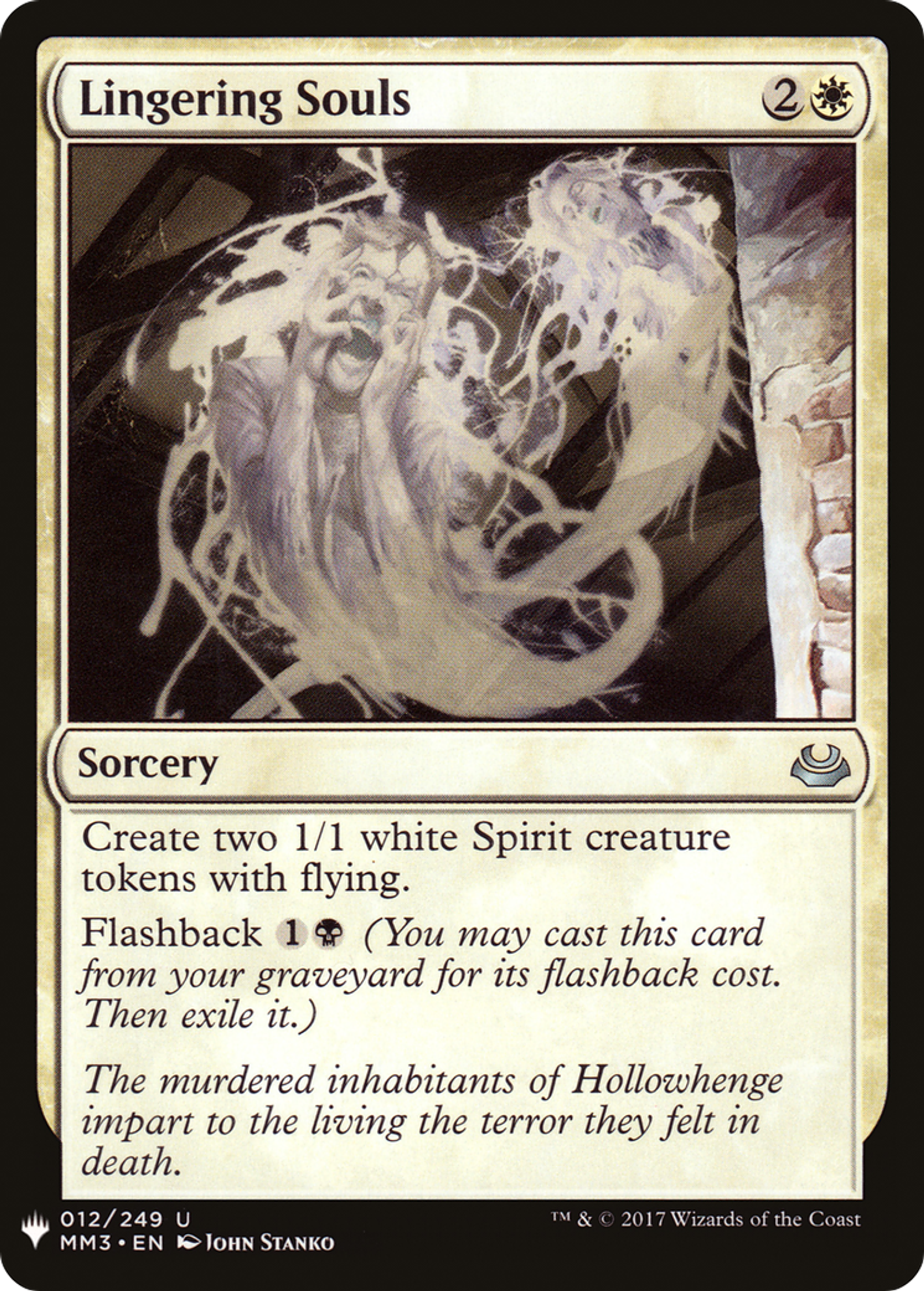 Lingering Souls — The List — Magic: The Gathering