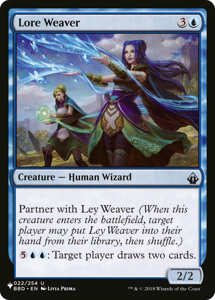 Lore Weaver — The List — Magic: The Gathering