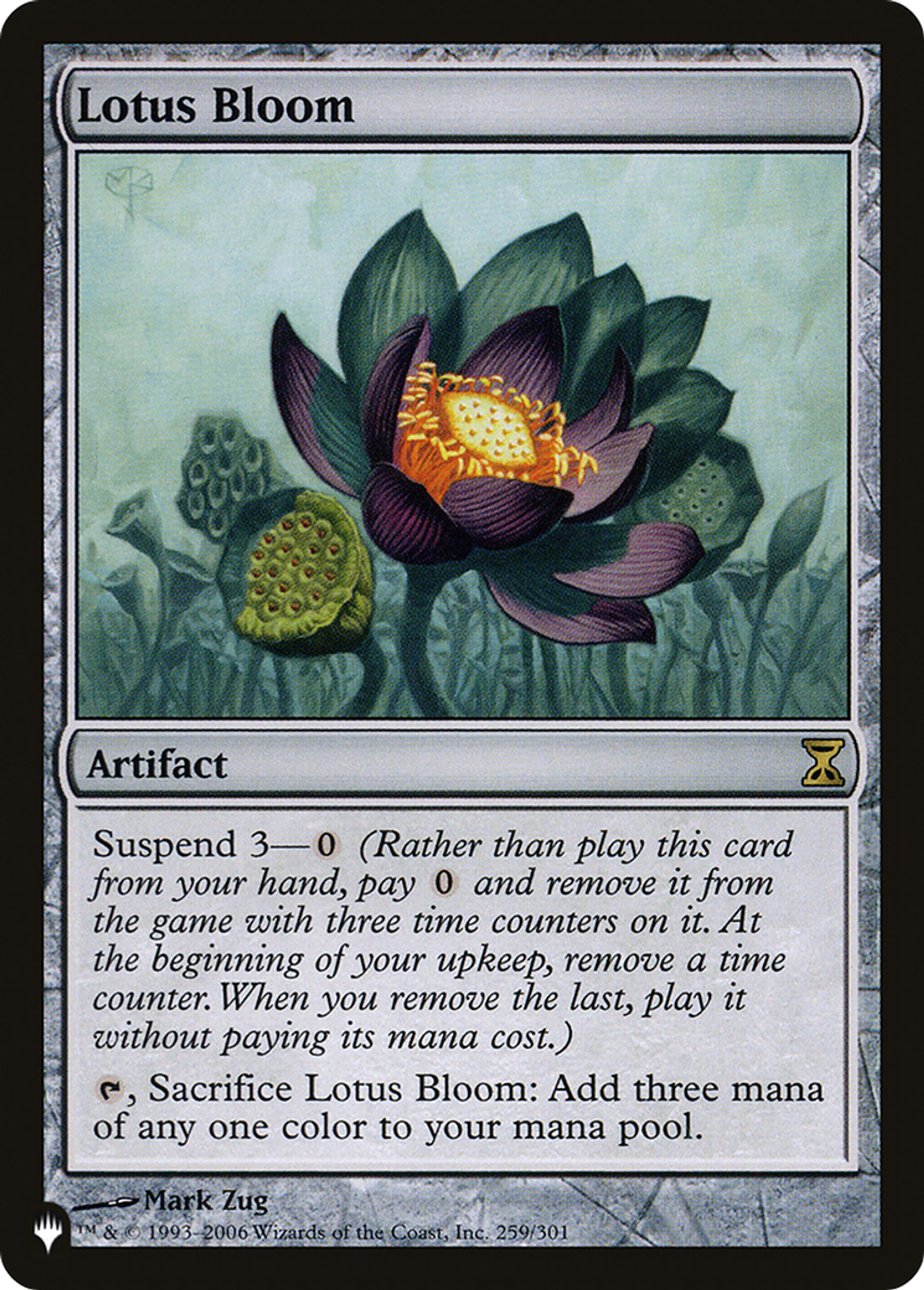 Lotus Bloom — The List — Magic: The Gathering
