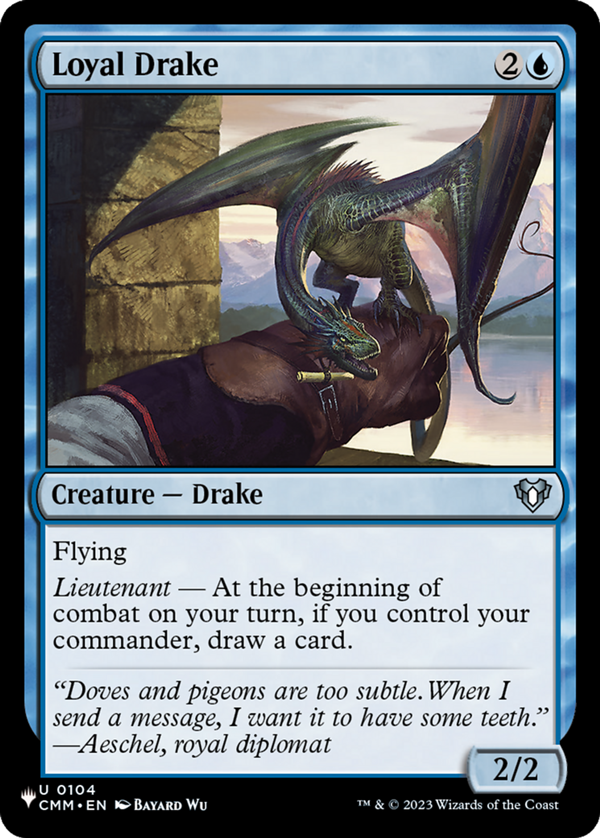Loyal Drake — The List — Magic: The Gathering