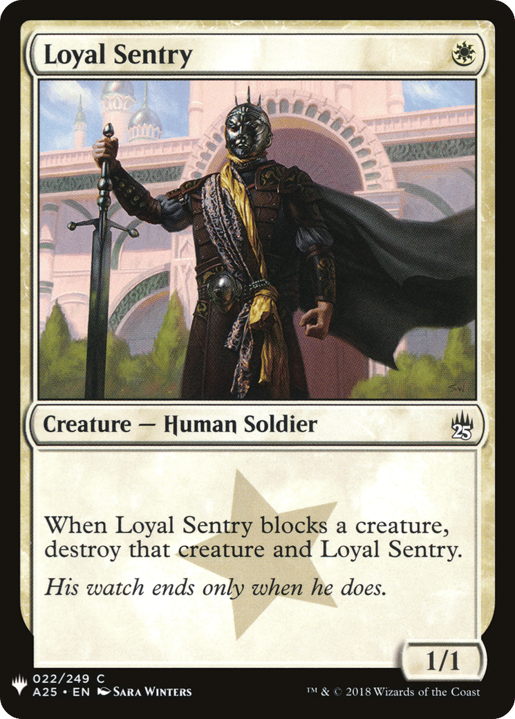 Loyal Sentry — The List — Magic: The Gathering