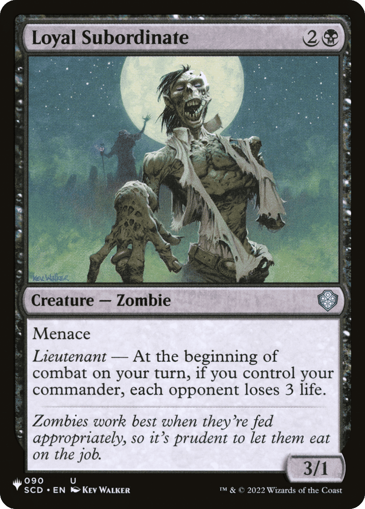 Loyal Subordinate — The List — Magic: The Gathering