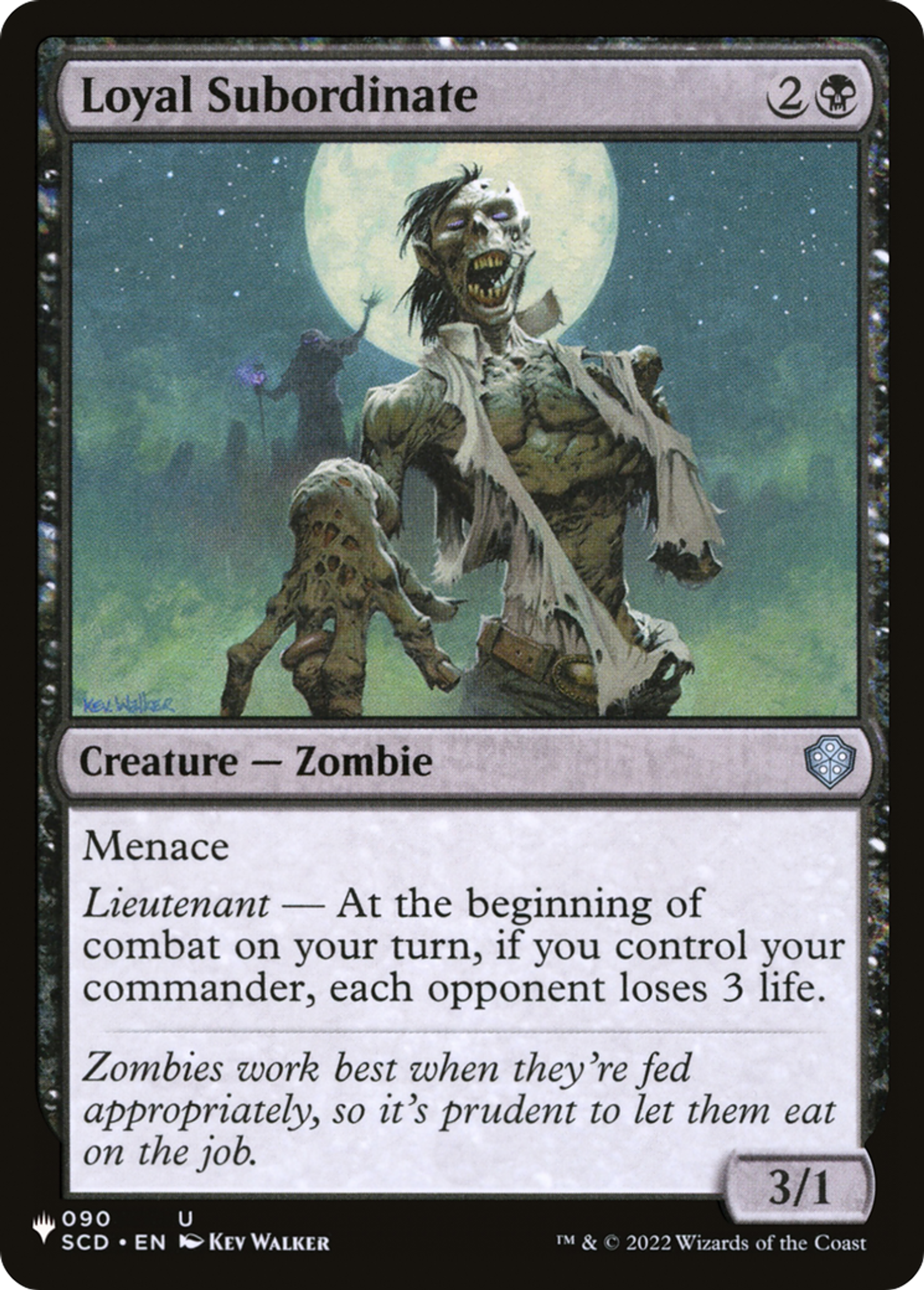 Sous-fifre loyal — The List — Magic: The Gathering